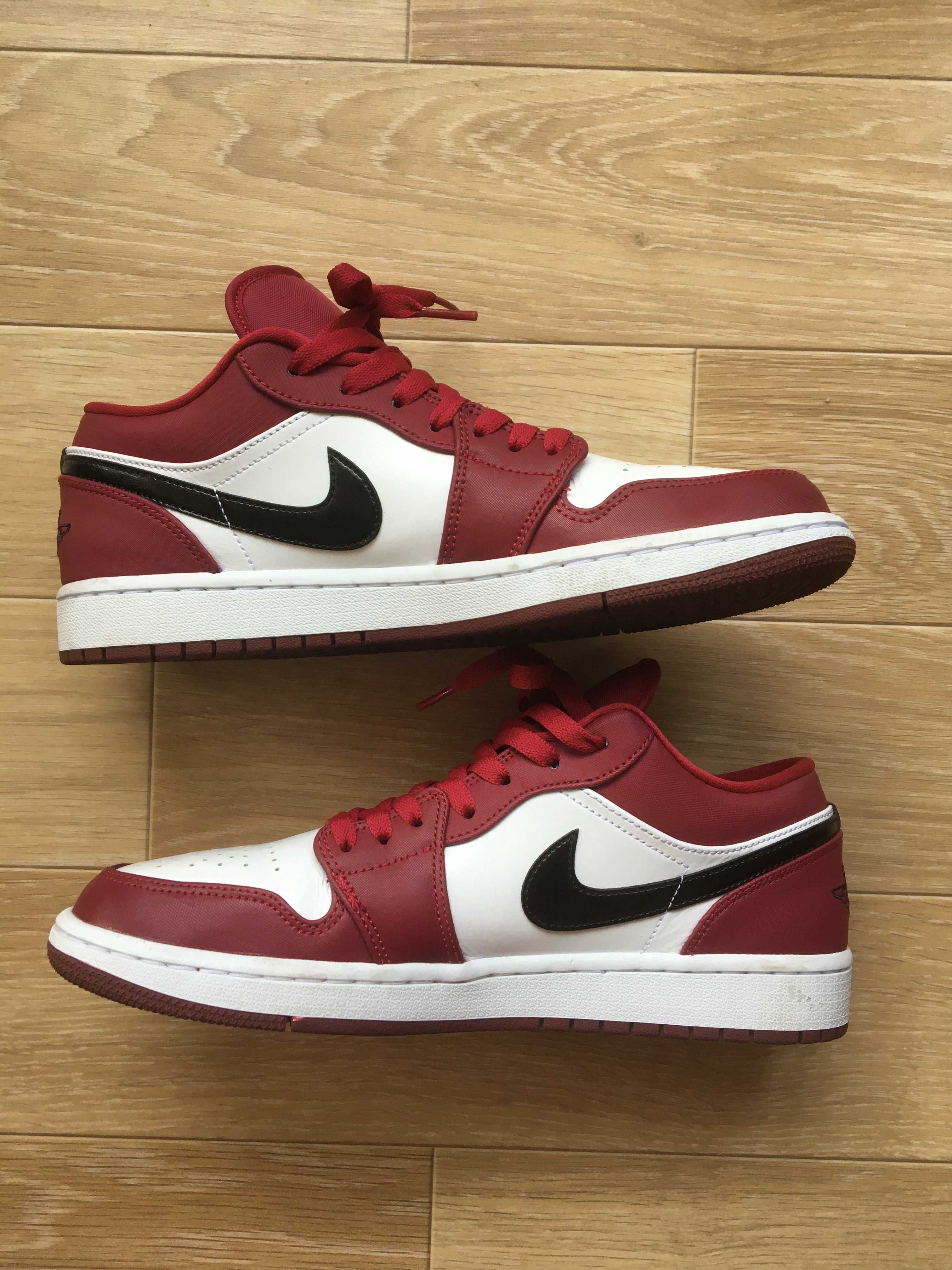 NIKE AIR JORDAN 1 LOW "NOBLE RED"