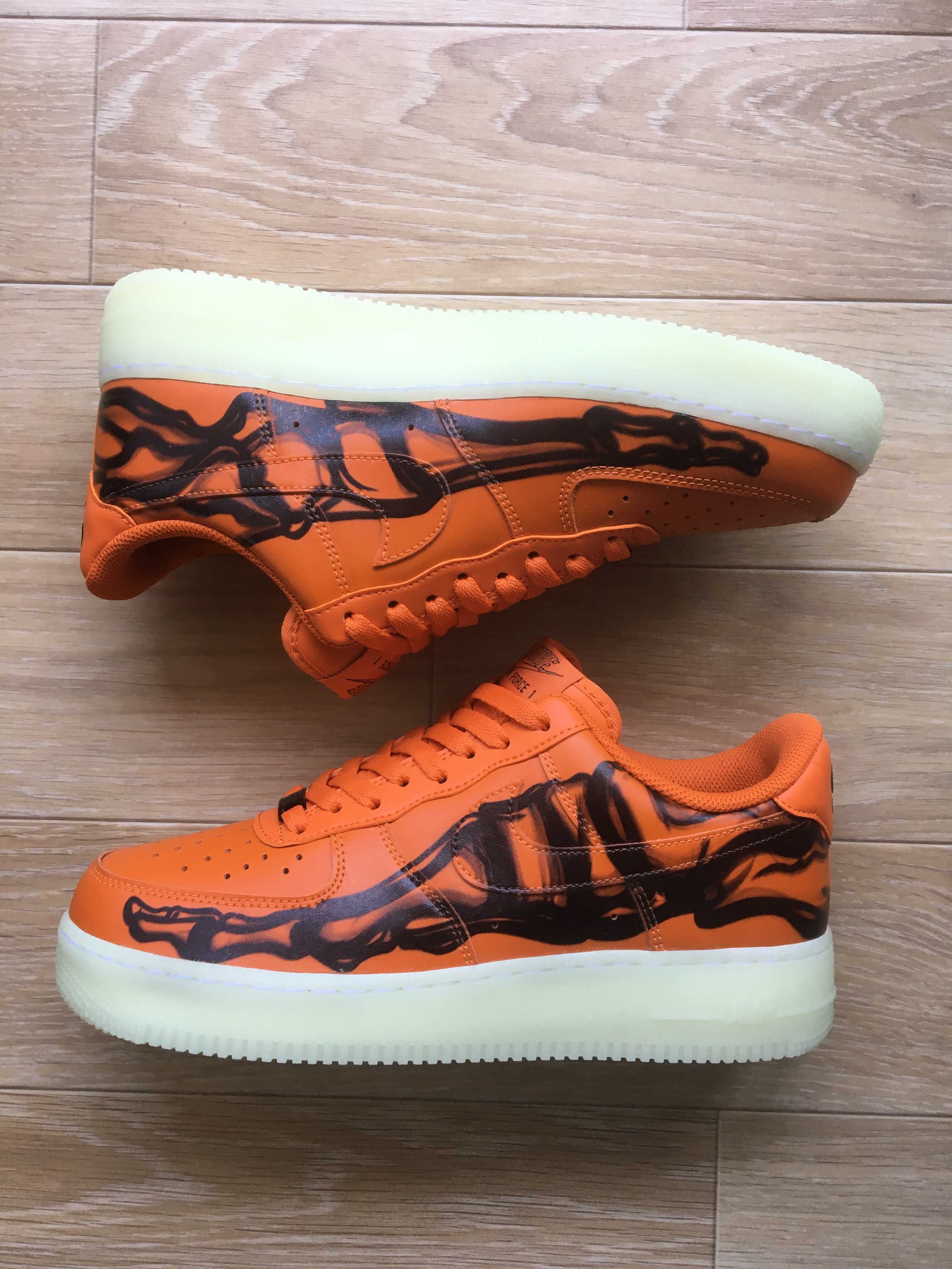 Nike Air Force 1 Low "Orange Skelton"