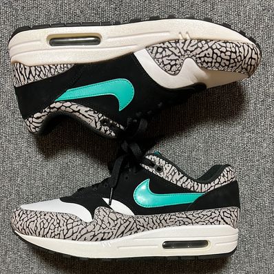 atmos × Nike Air Max 1 Premium Retro "Elephant/Safari" (2017)