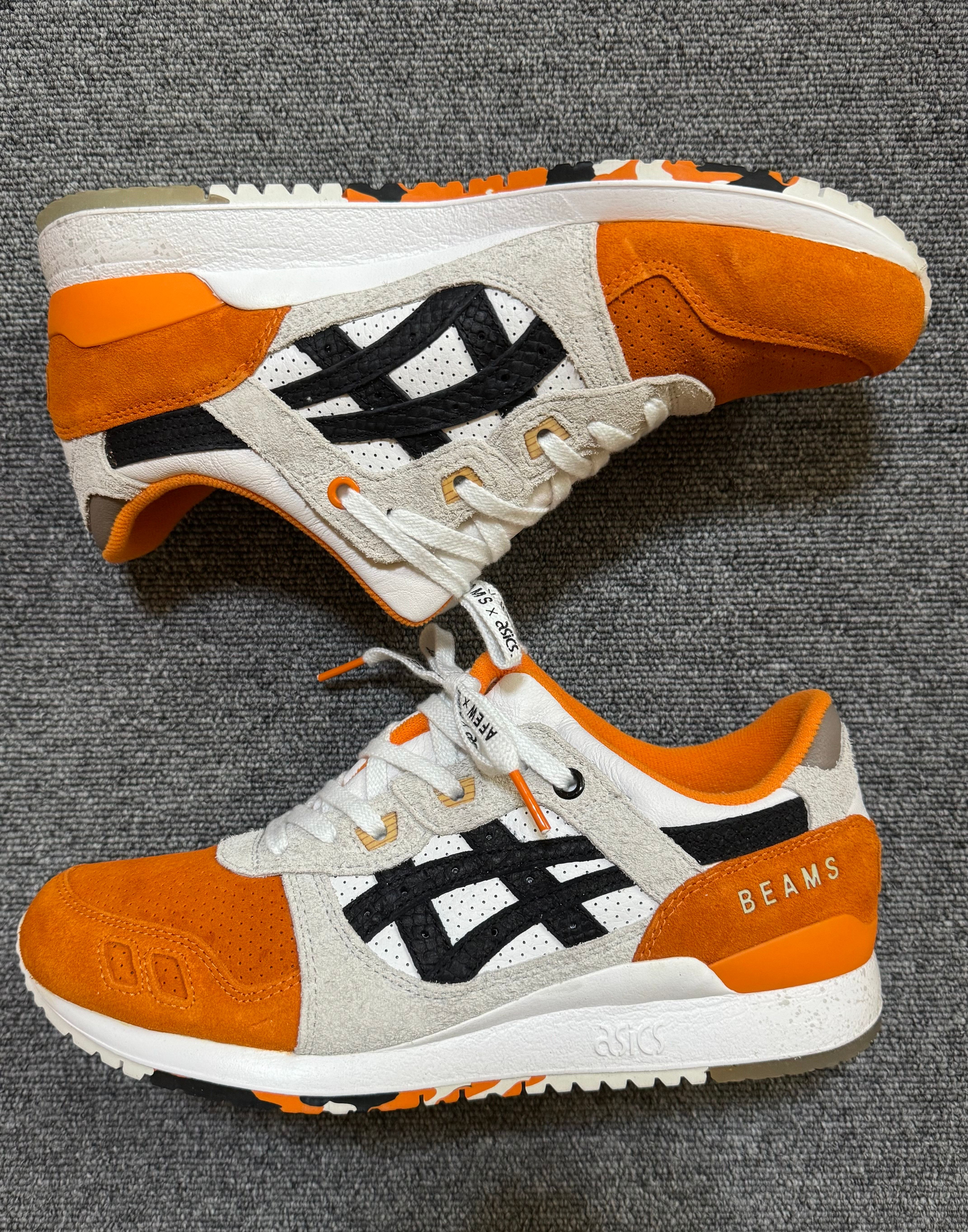 AFEW × BEAMS × Asics Gel-Lyte 3 "Orange Koi"