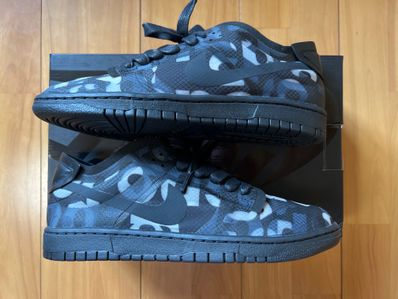 COMME des GARCONS × NIKE DUNK LOW Women's "BLACK/BLACK"