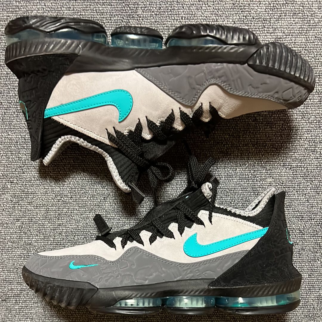 atmos × Nike LeBron 16 "Clear Jade"
