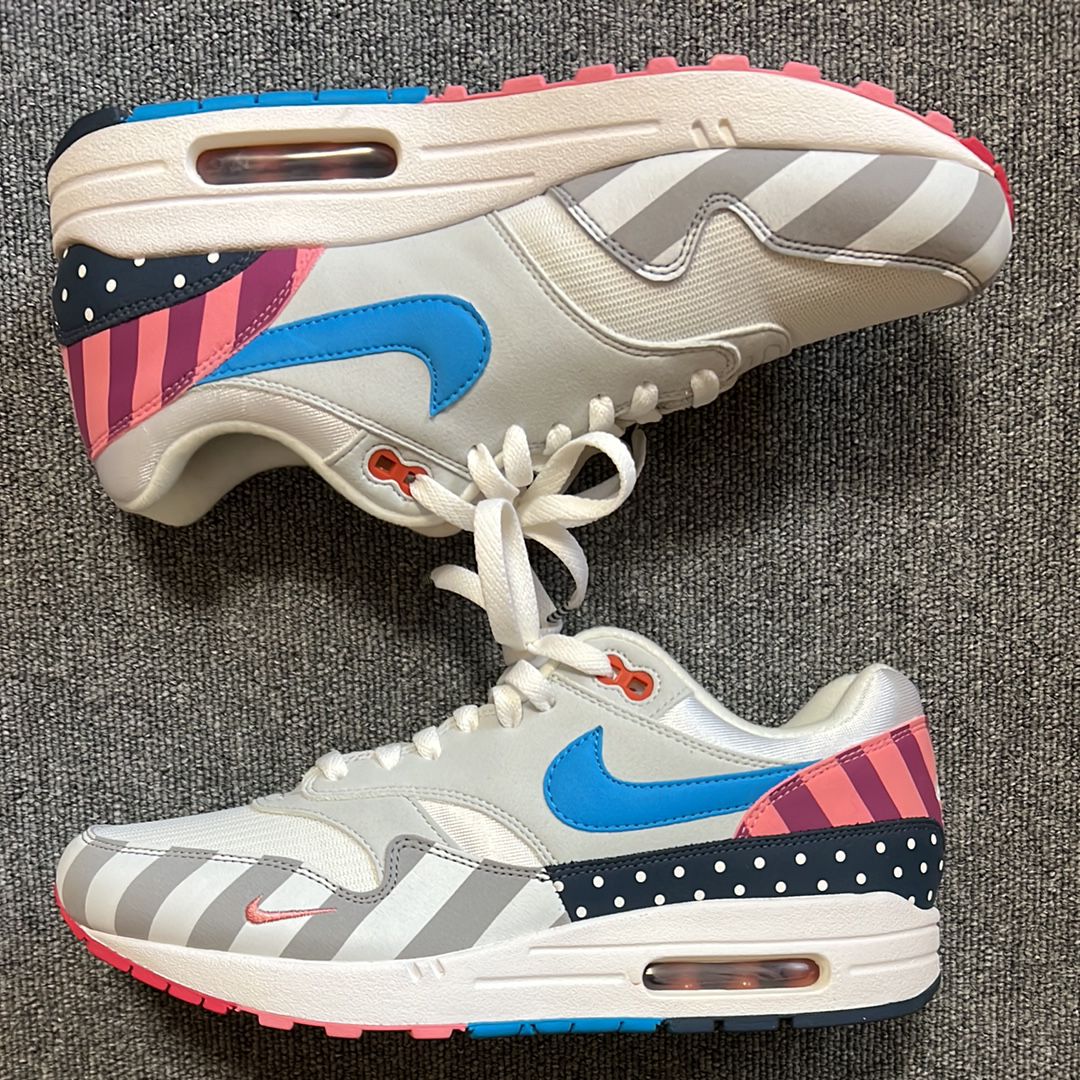 Parra × Nike Air Max 1 "White/Pure Platinum"