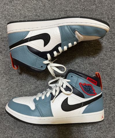 FACETASM × Nike Air Jordan 1 Mid "White/Navy"