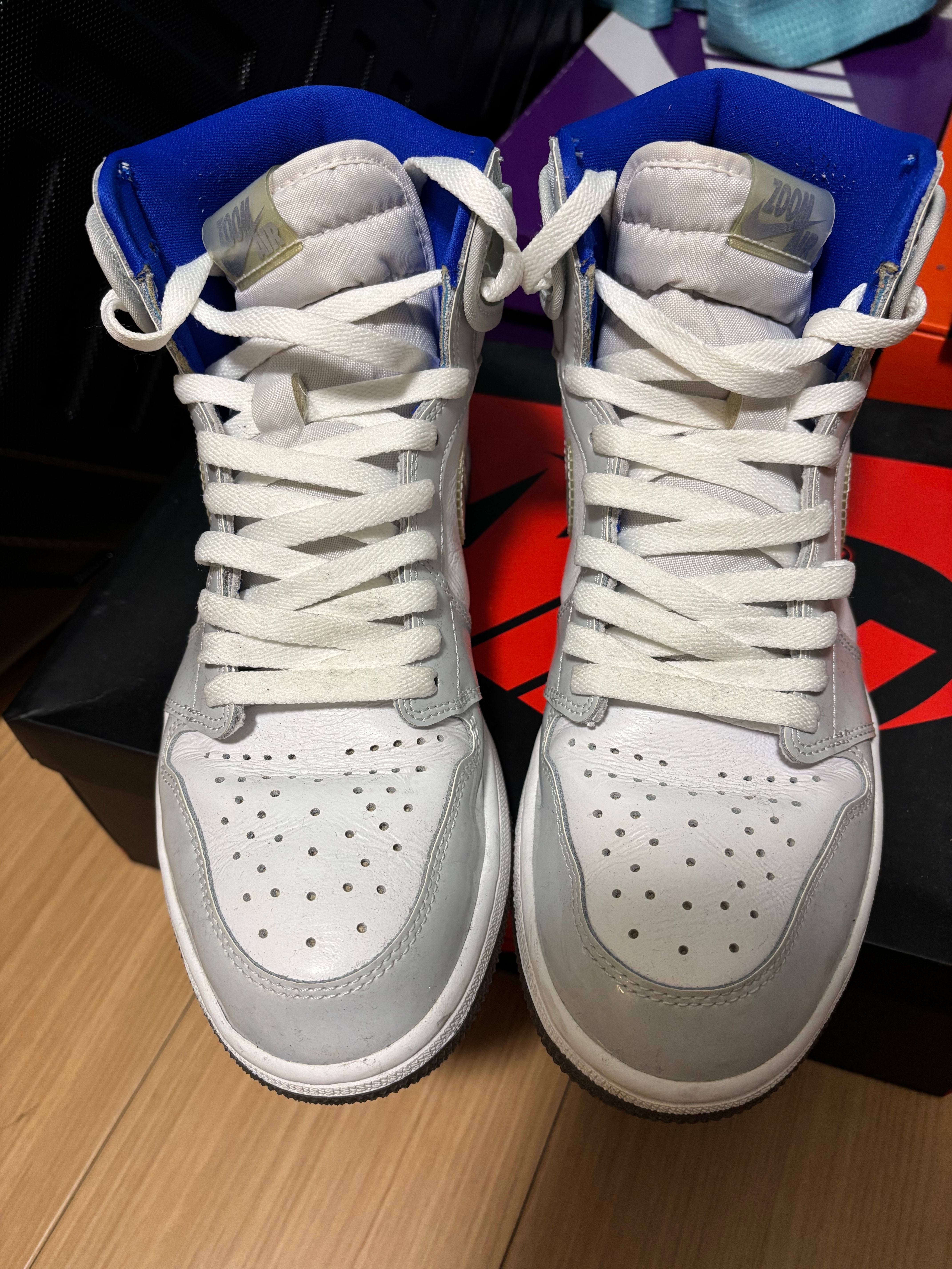 Nike Air Jordan 1 High Zoom R2T "Racer Blue"