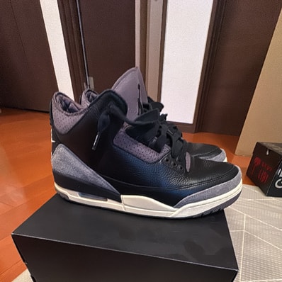 A Ma Maniere × Nike Women's Air Jordan 3 Retro OG SP "Black and Flat Pewter/WYWS"