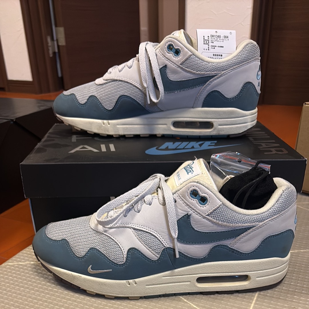 Patta × Nike Air Max 1 "Noise Aqua"