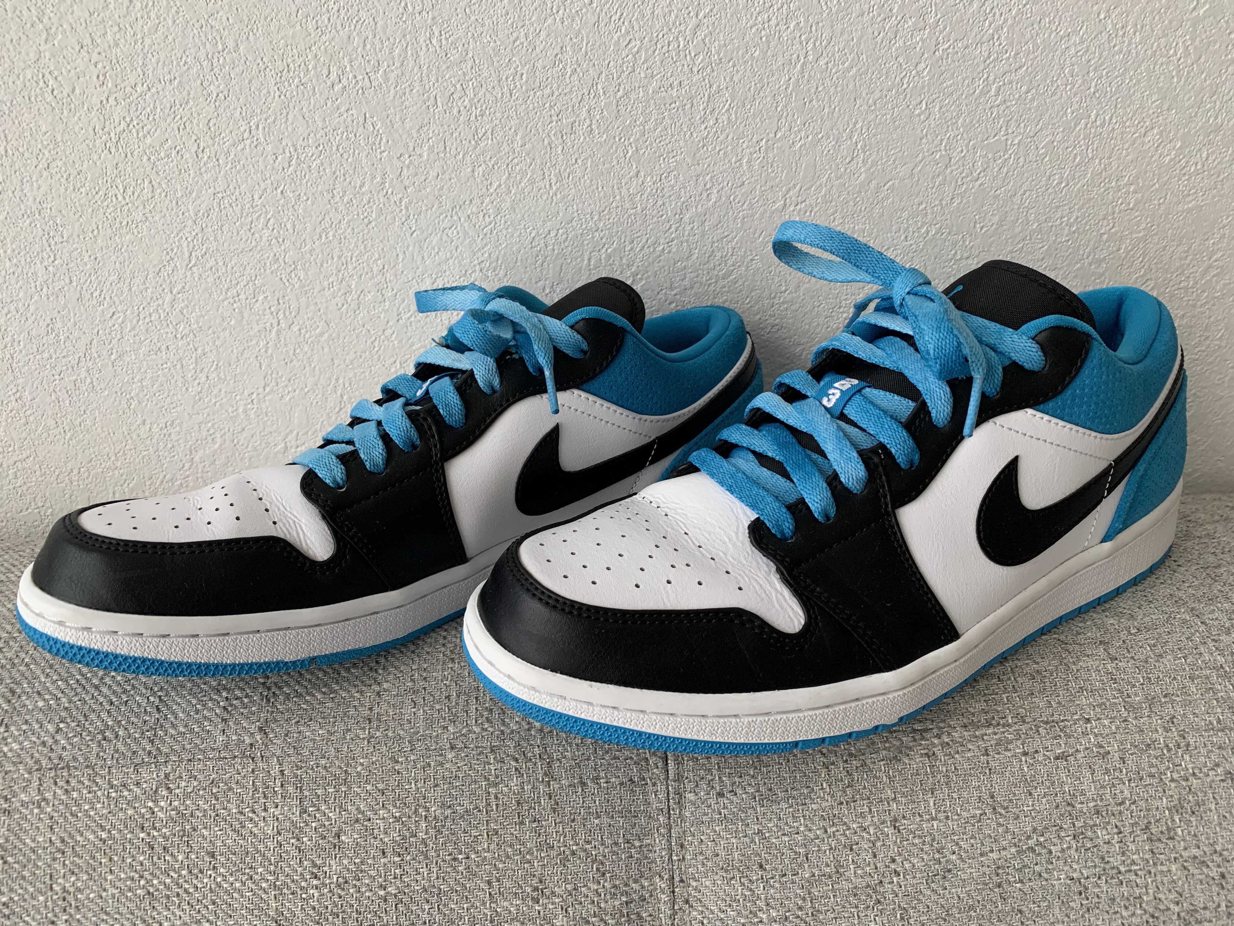 Nike Air Jordan 1 Low SE "Black/Laser Blue/White"