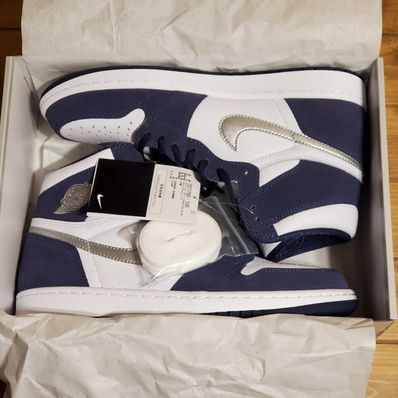 Nike Air Jordan 1 High OG CO.JP "White/Midnight Navy" (2020)(ブリーフケースなし)