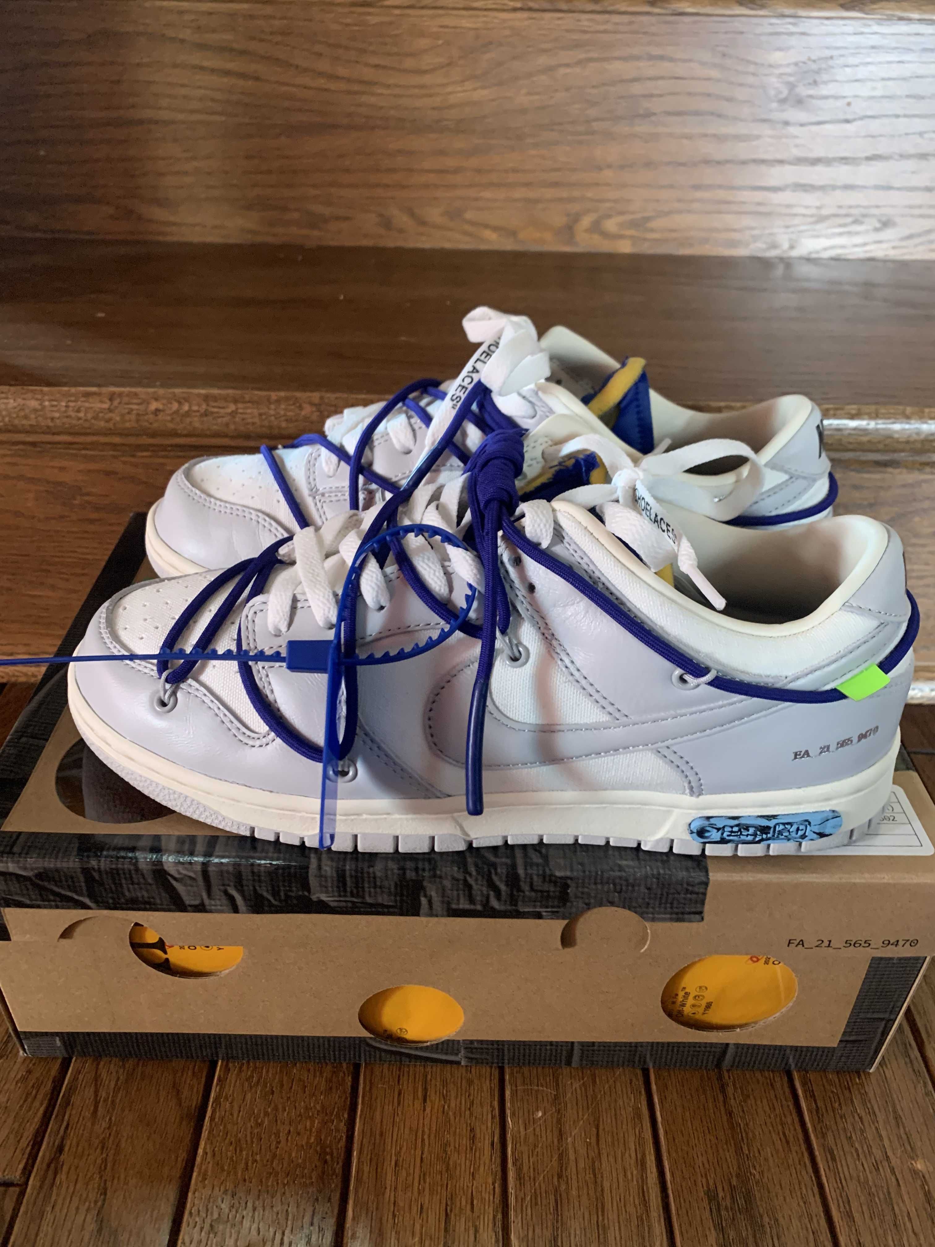 Off-White × Nike Dunk Low 1 of 50 "Lot.48"