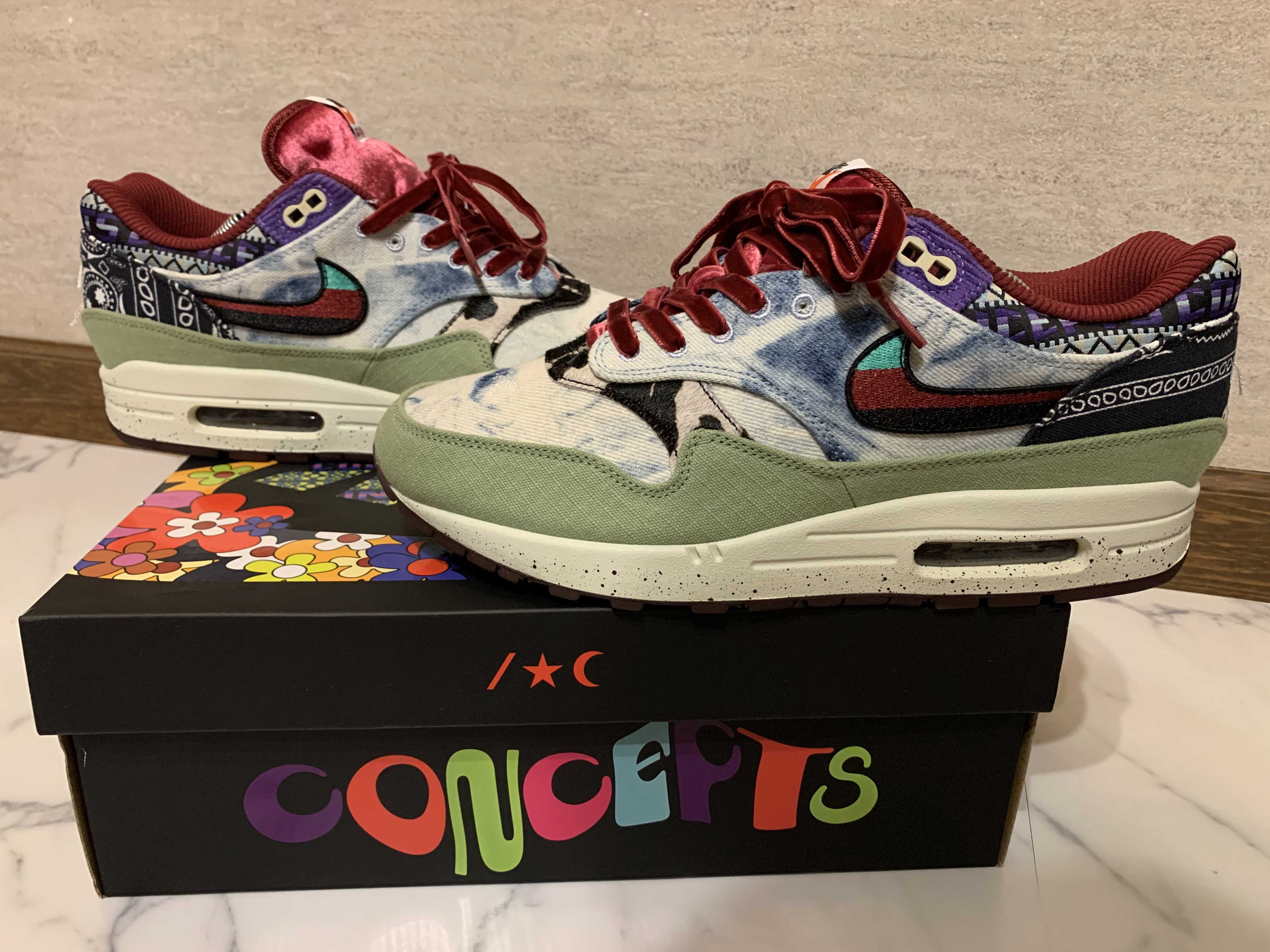 Concepts × Nike Air Max 1 "Mellow"