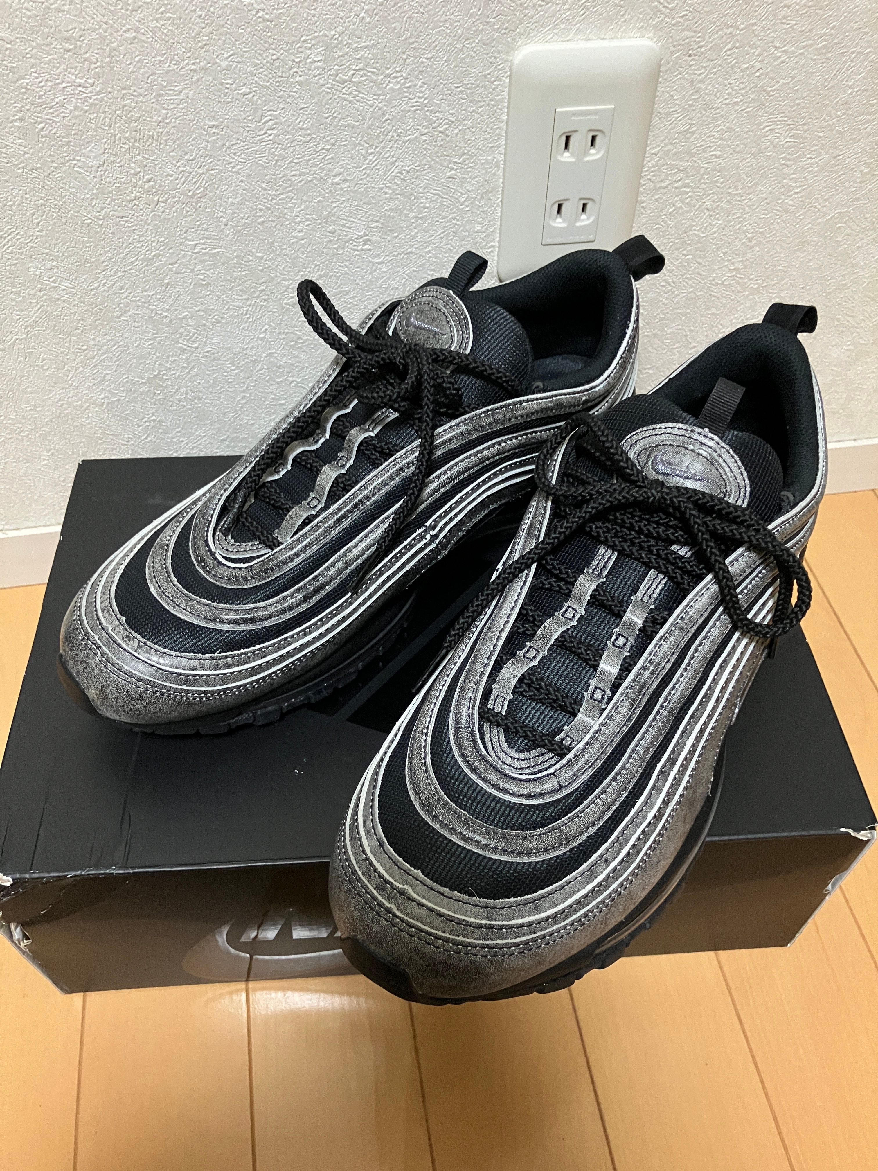 コムデギャルソン オムプリュス × ナイキ エアマックス97 