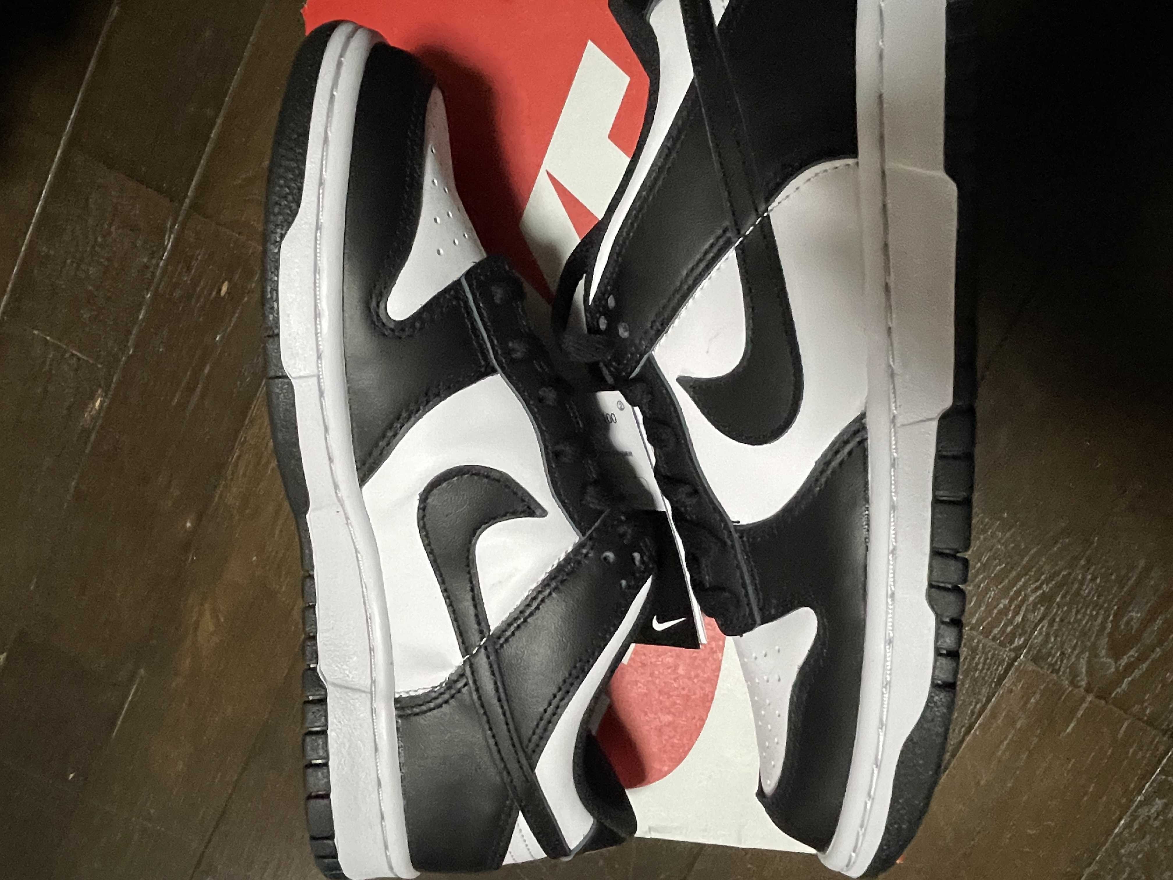 Nike GS Dunk Low "White/Black"