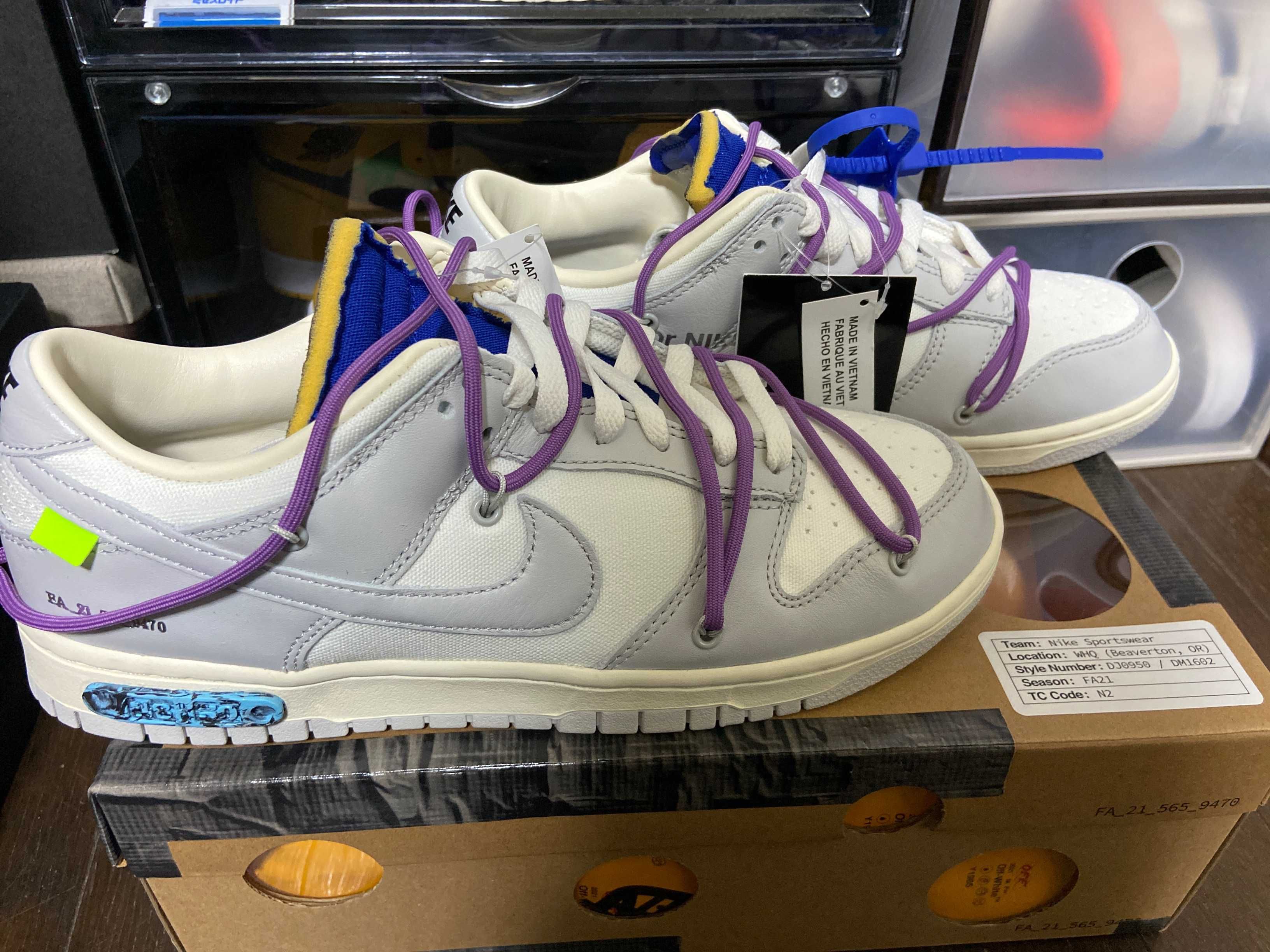 Off-White × Nike Dunk Low 1 of 50 "Lot.48"