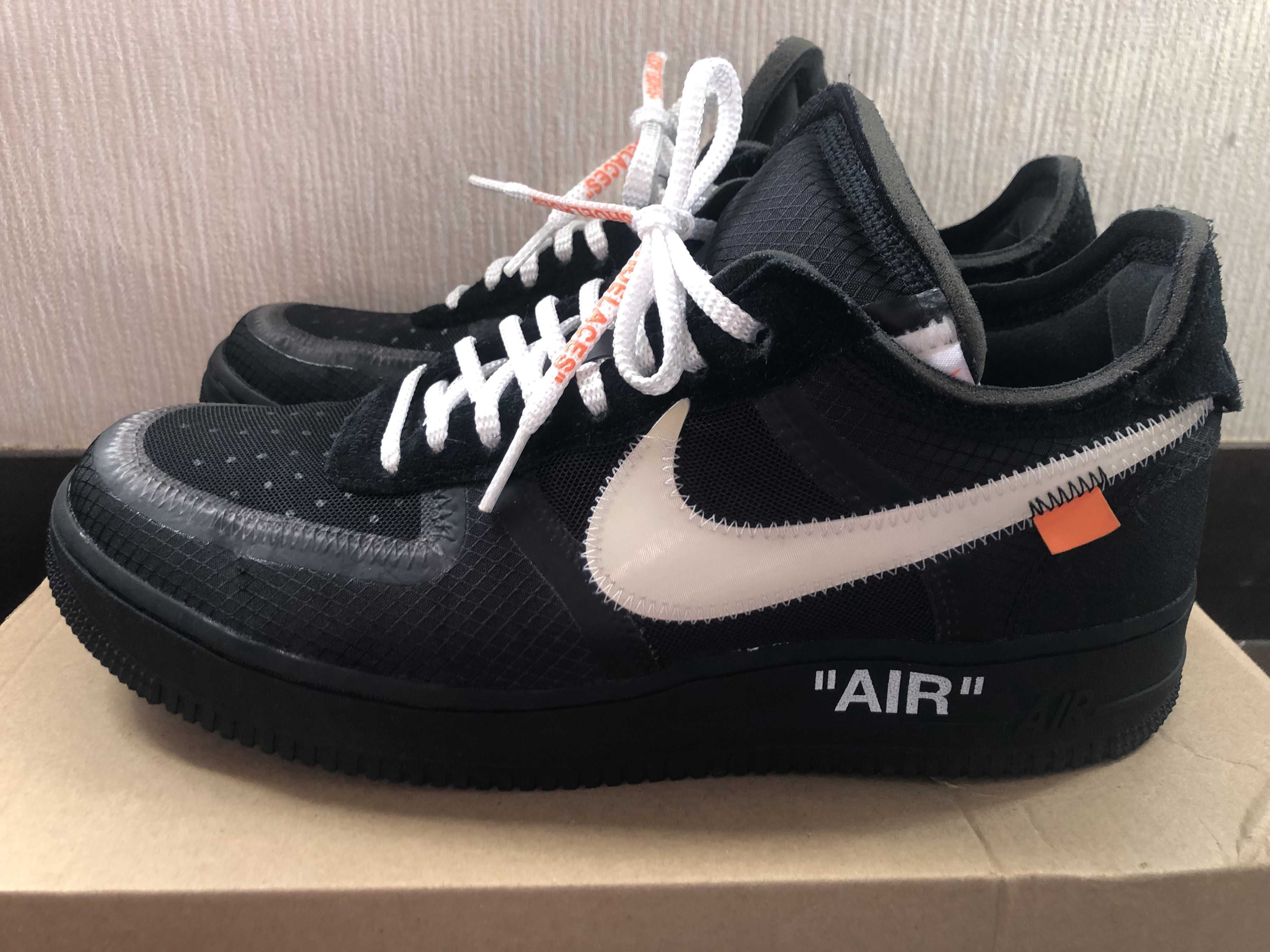 Off-White × Nike Air Force 1 Low "Black"