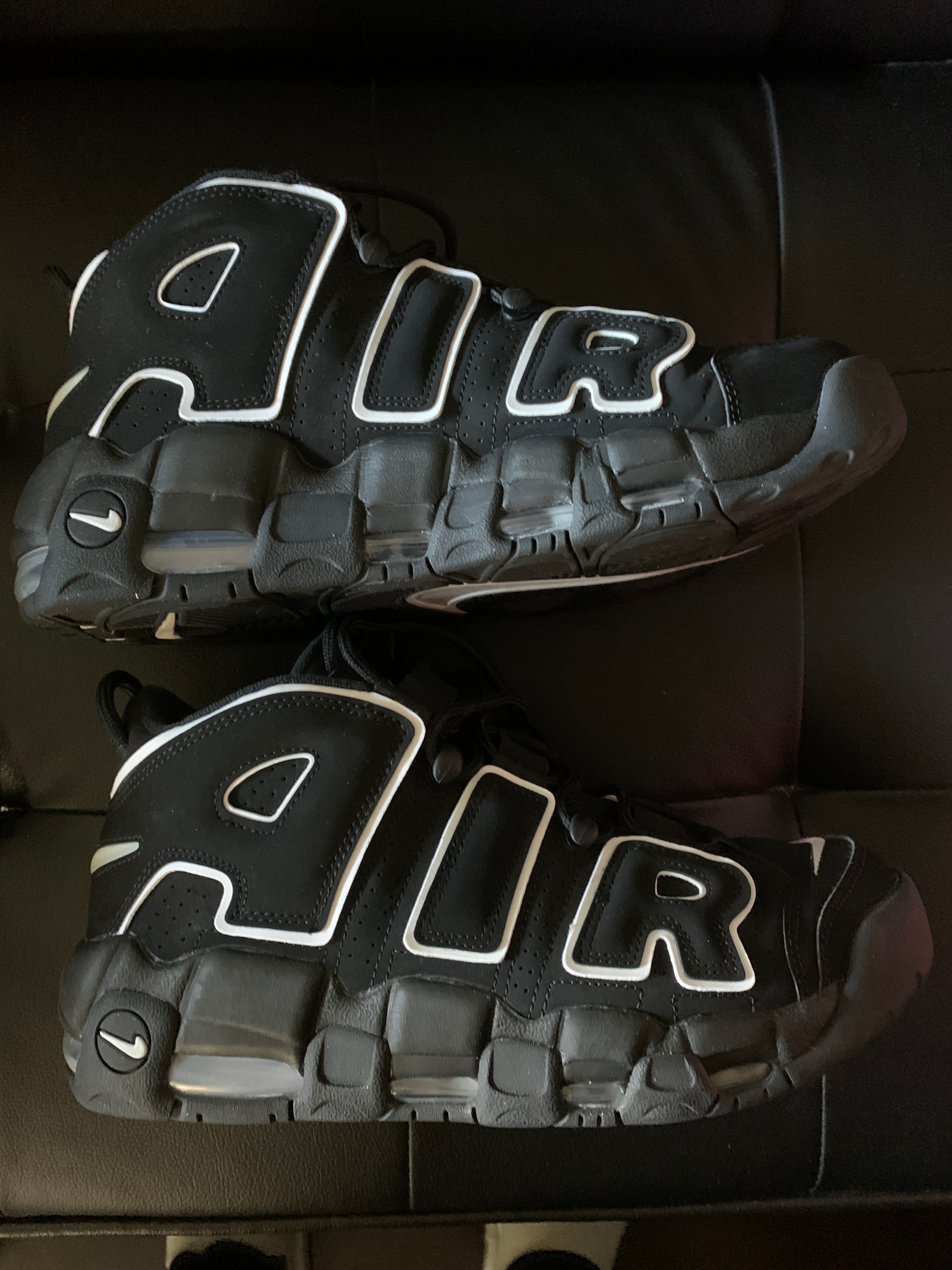 Nike Air More Uptempo "Black/White"(2020)