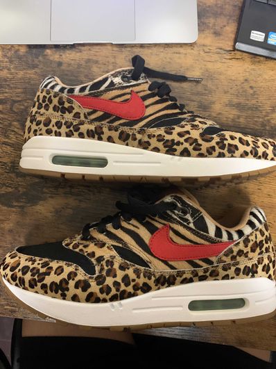 atmos × Nike Air Max 1 DLX "Animal Pack/Safari"