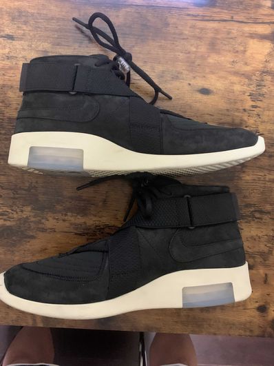 FEAR OF GOD × Nike Air Fear Of God Raid "Black"
