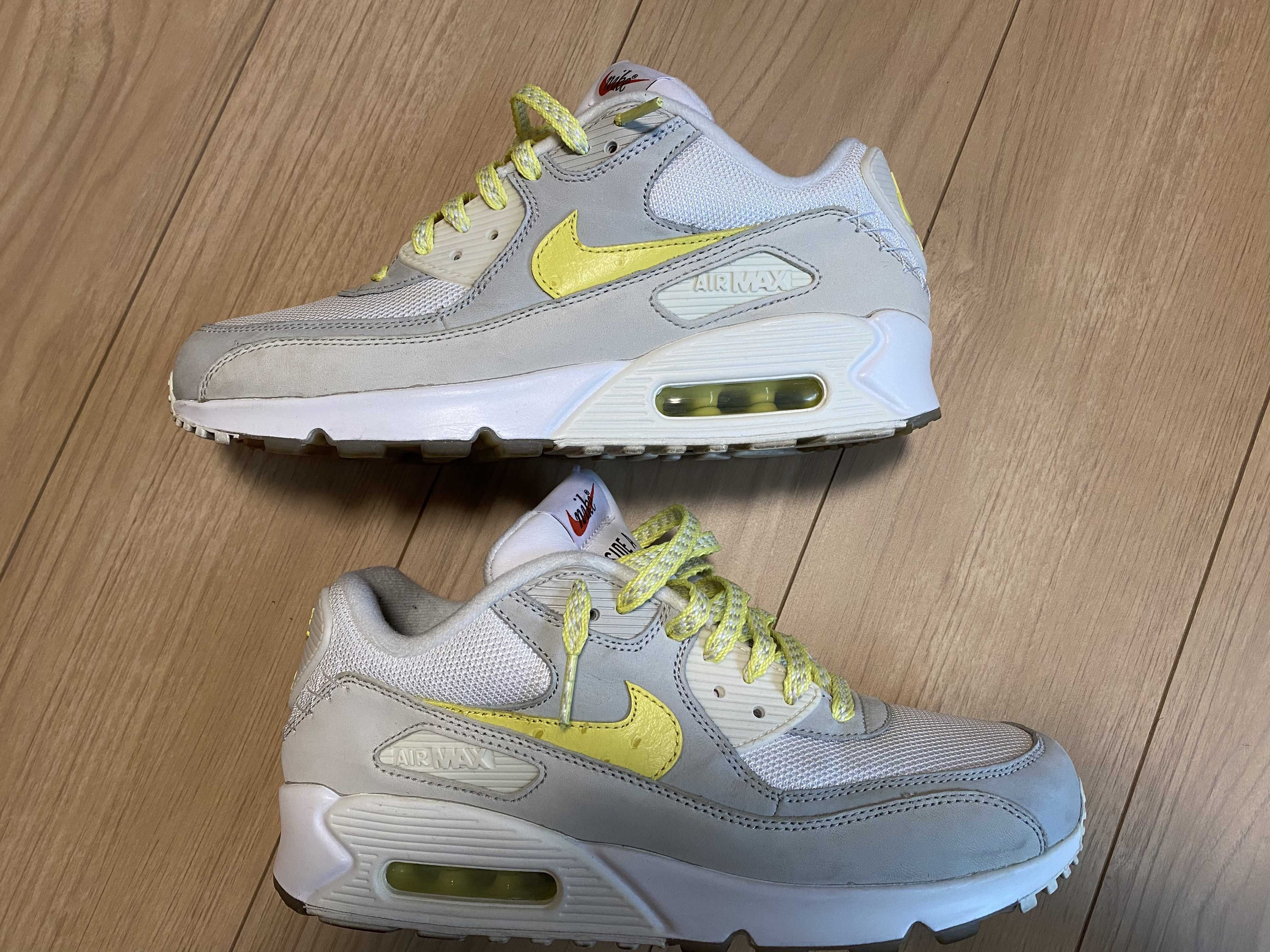 Nike Air Max 90 Side-A "White/Yellow"