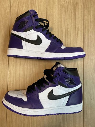 Nike Air Jordan 1 Retro High OG "Court Purple White/Black" (2020)