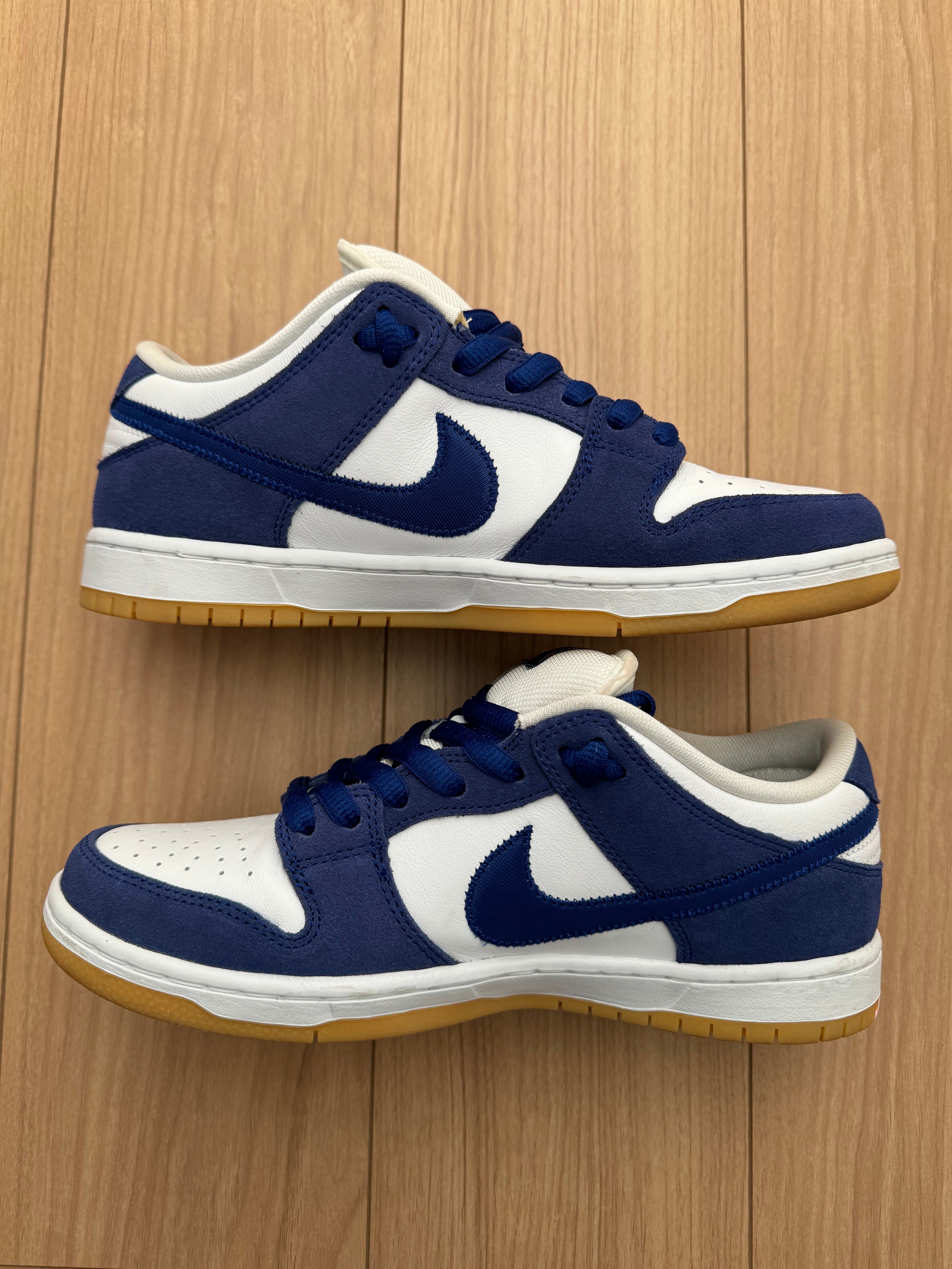 Nike SB Dunk Low "Los Angeles Dodgers/Deep Royal Blue"