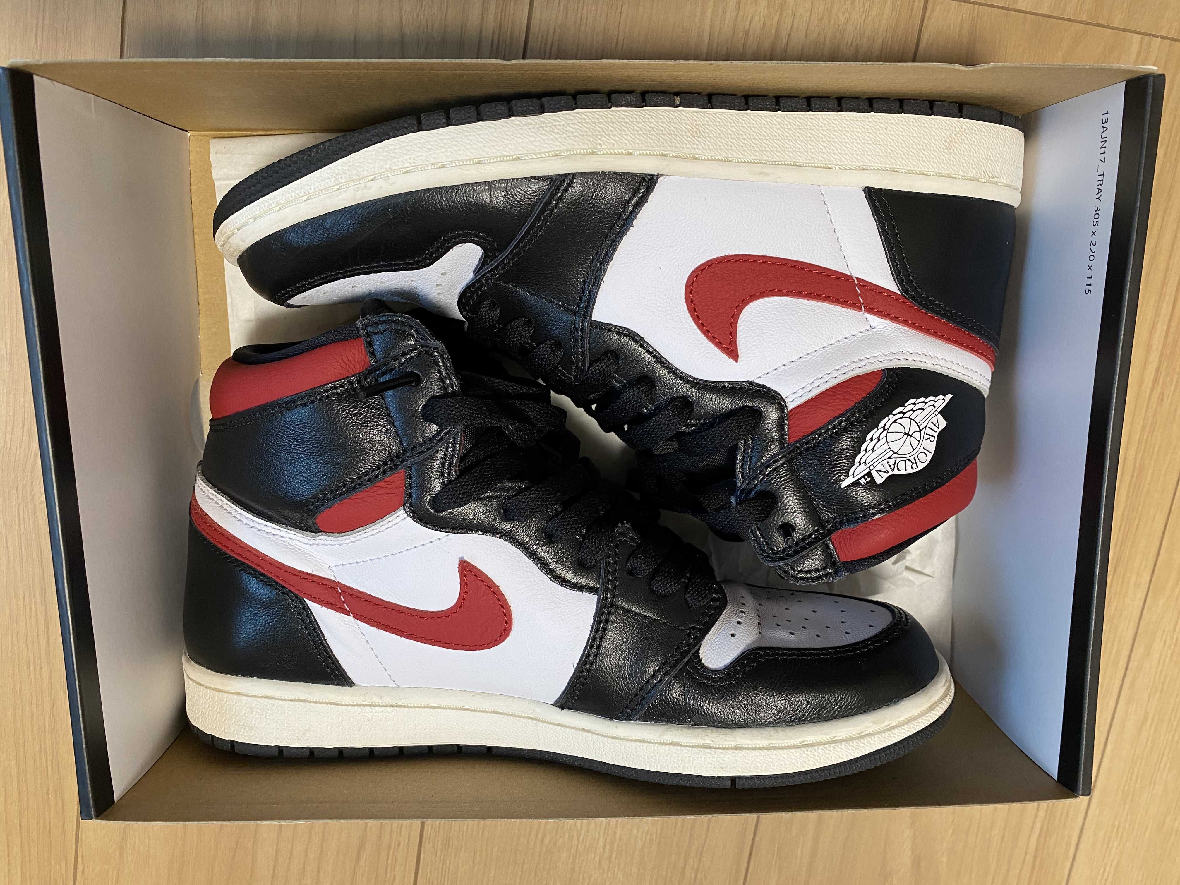 Nike Air Jordan 1 Retro High "Black/White/Sail/Gym Red"