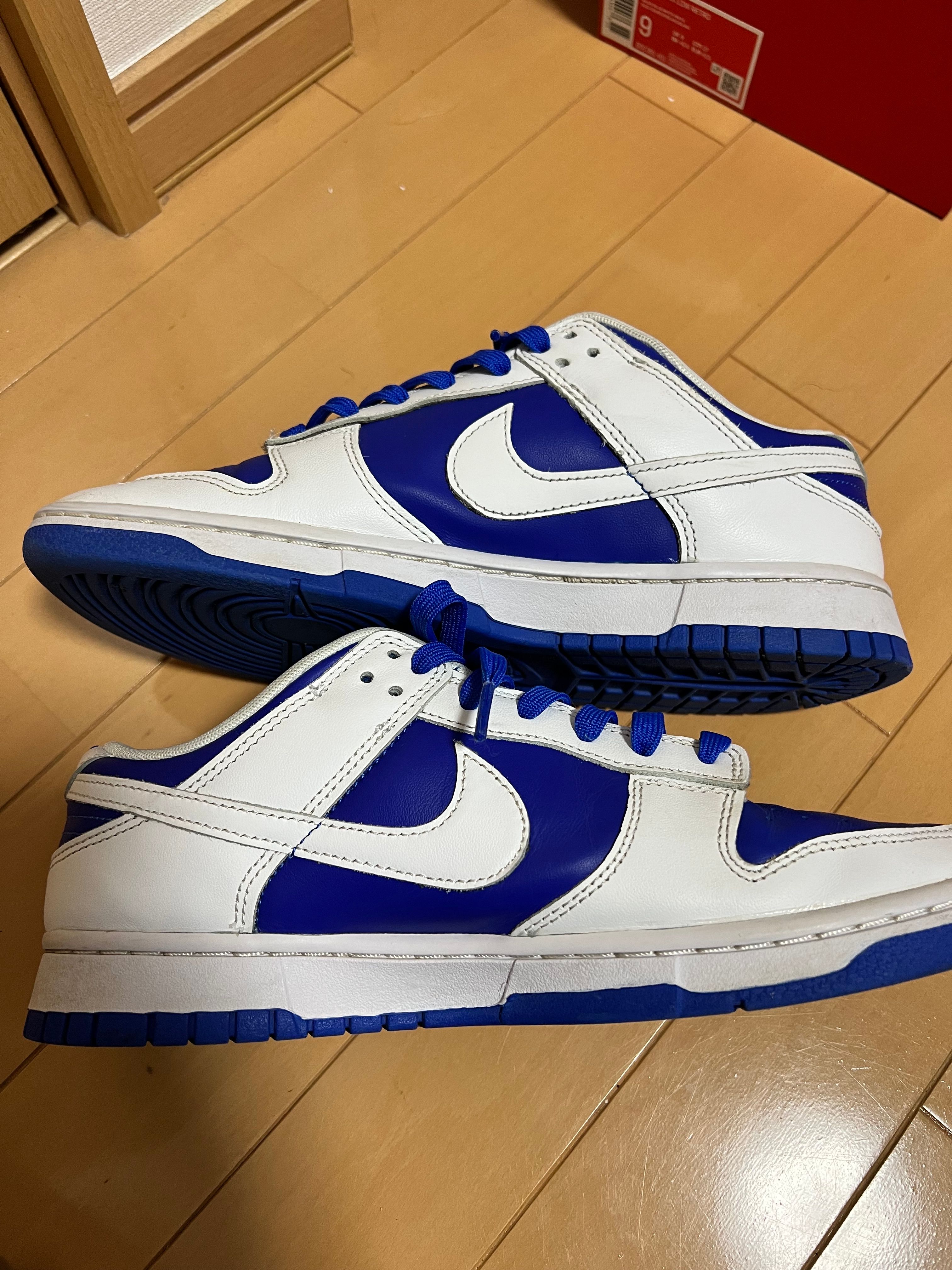 Nike Dunk Low Retro "Racer Blue and White"