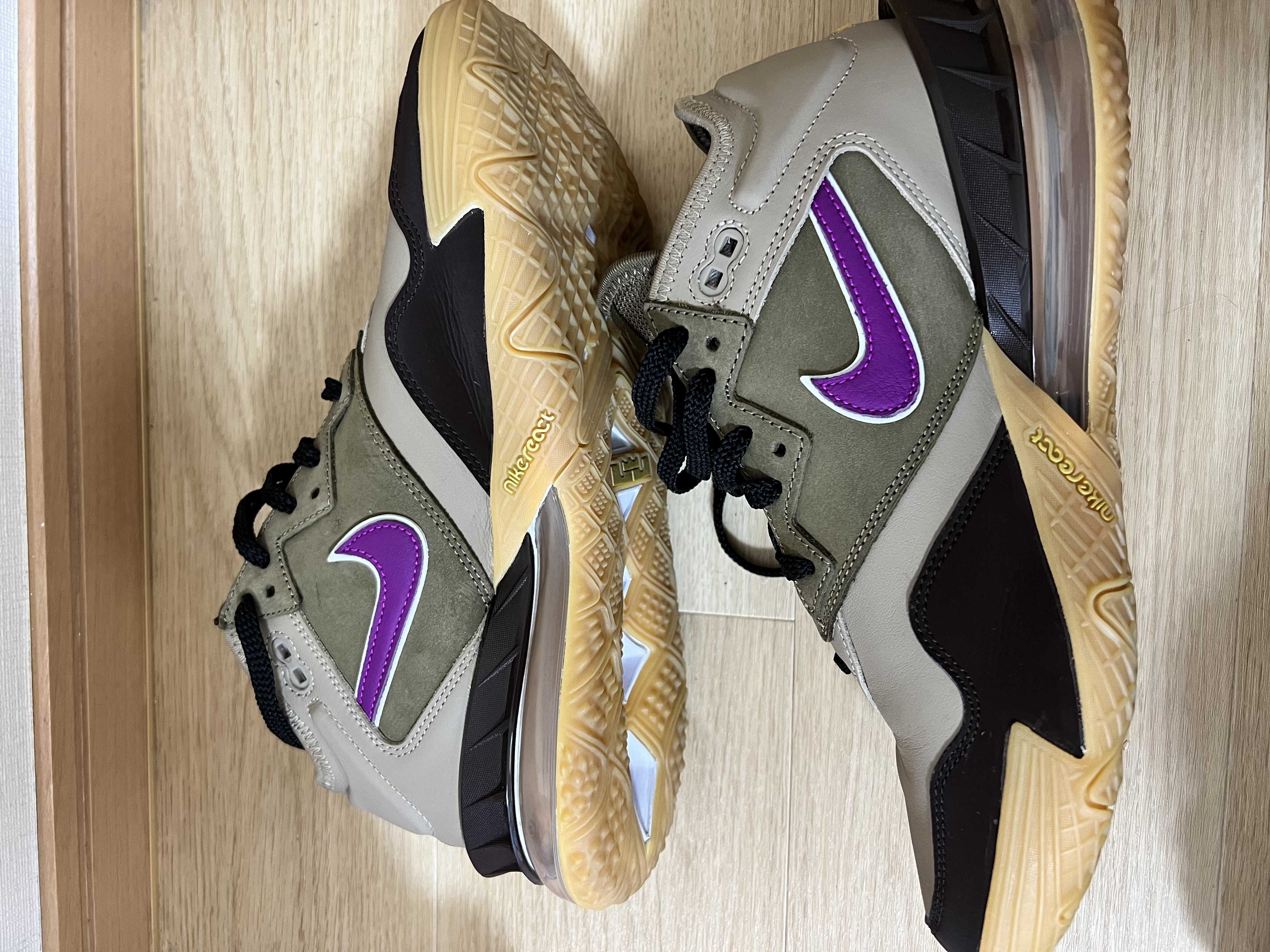 atmos × Nike LeBron 18 Low "Viotech"