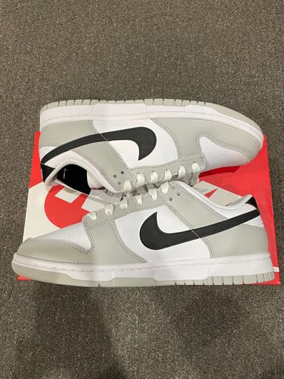 Nike Dunk Low SE Lottery "Grey Fog/Light Crimson"