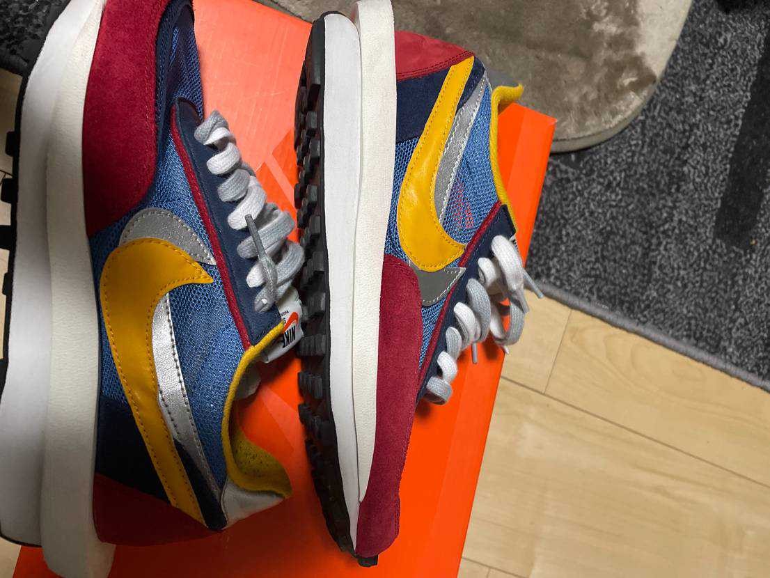 sacai × Nike LDV Waffle "Red/Blue"