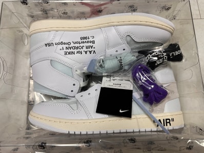 Virgil Abloh Archive (V.A.A.) × Nike Air Jordan 1 Retro High OG "Alaska"