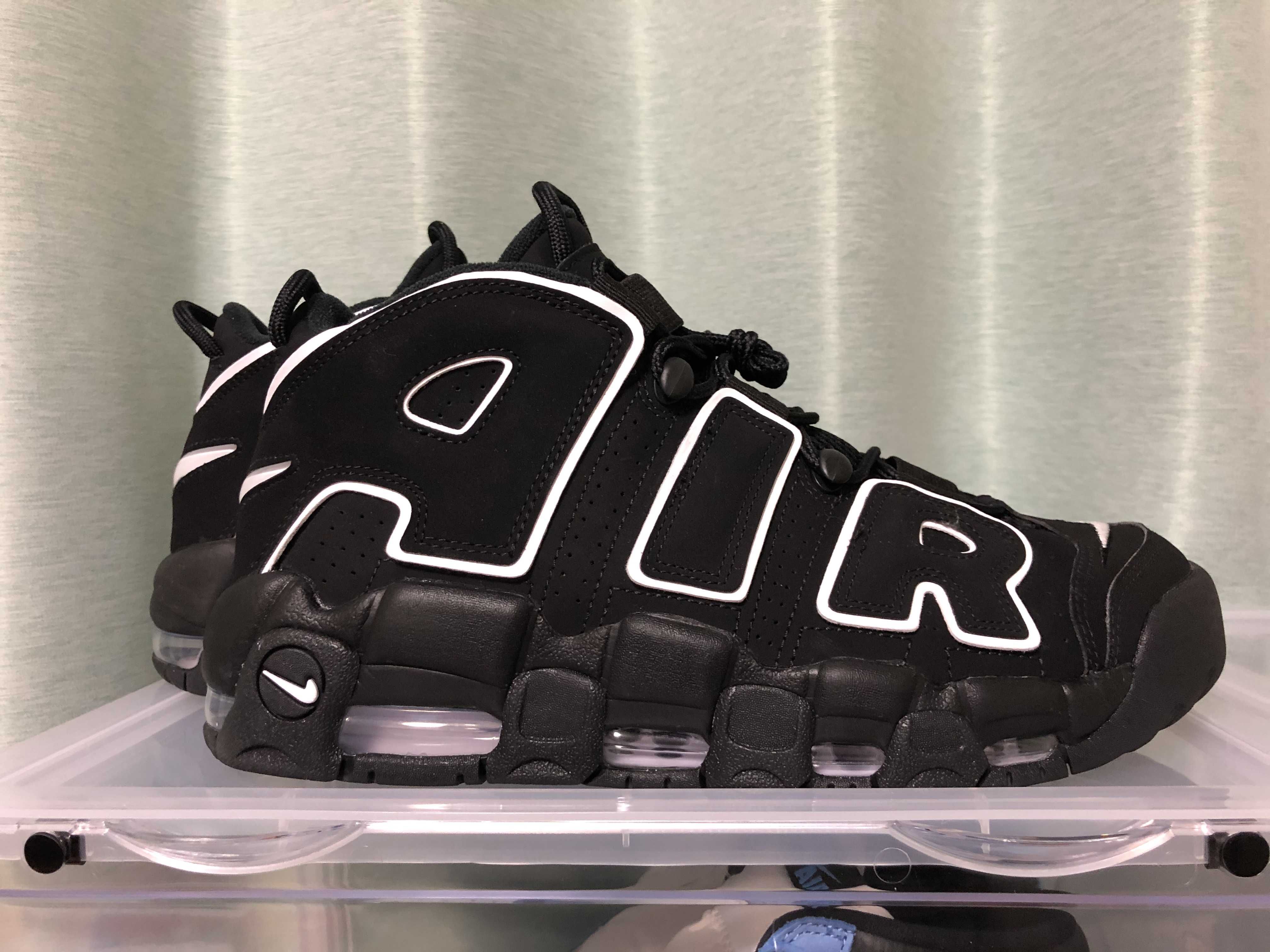 Nike Air More Uptempo "Black/White"(2020)