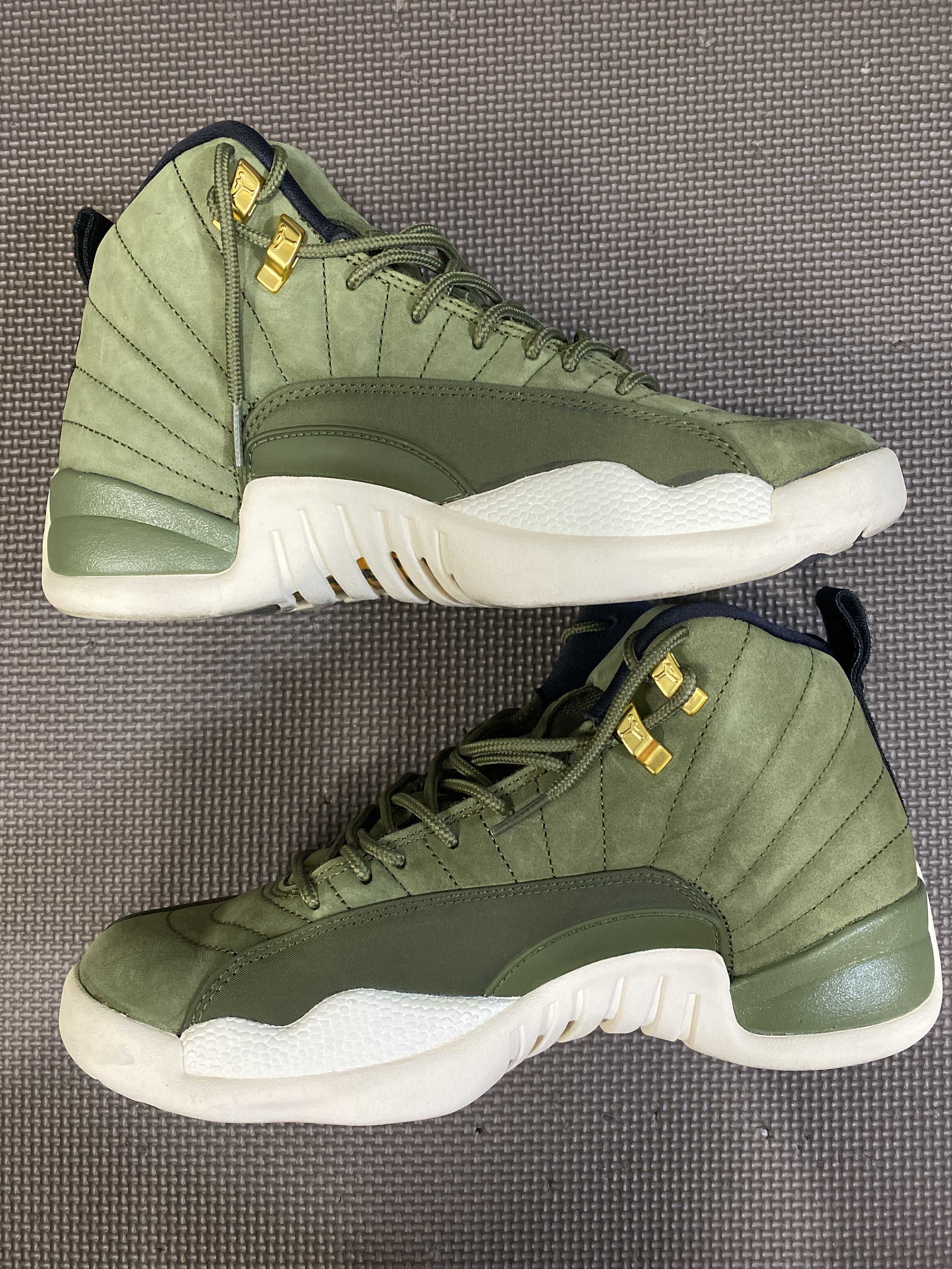 Nike Air Jordan12 "Olive Canvas"