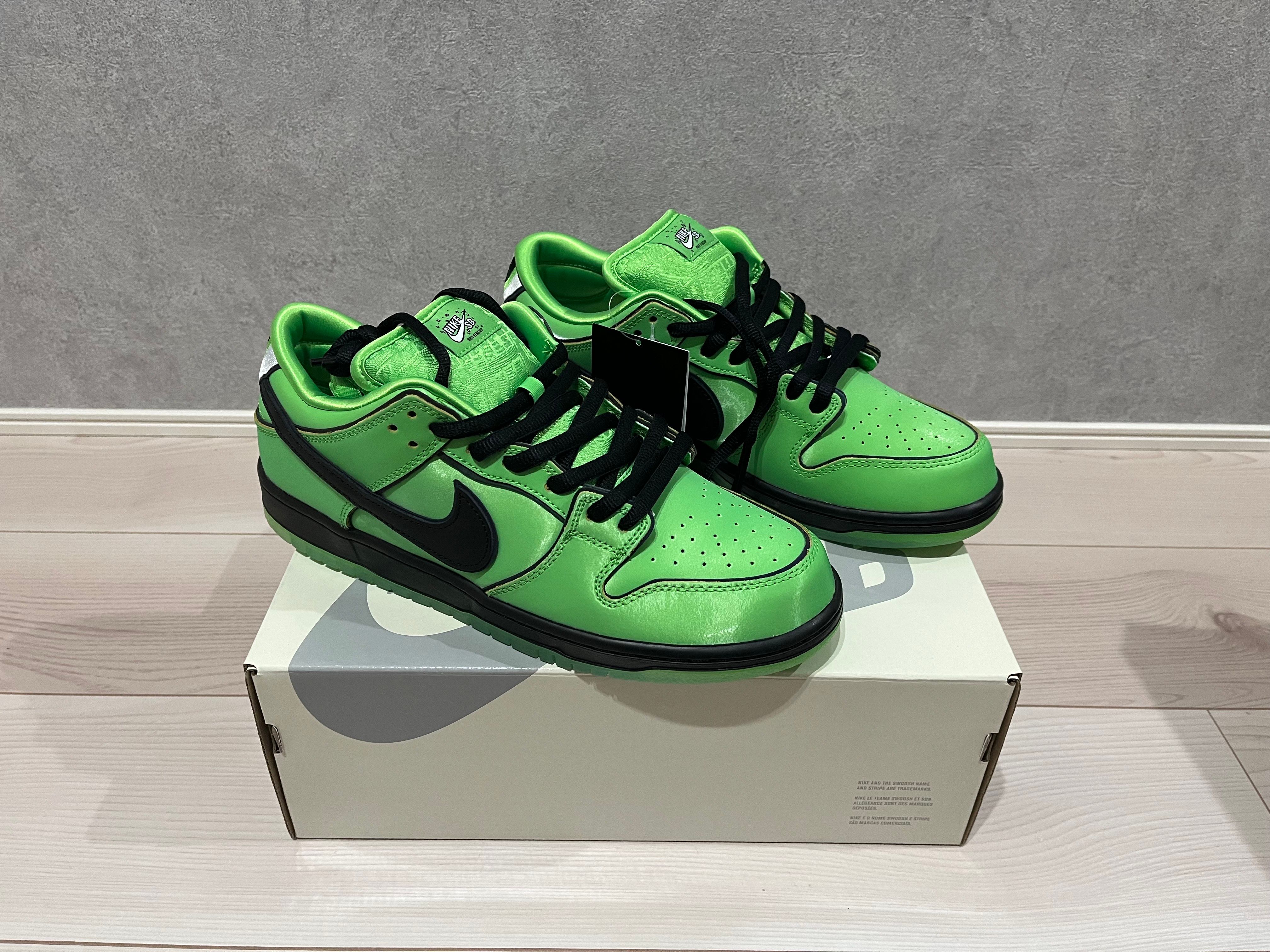 The Powerpuff Girls × Nike SB Dunk Low Pro QS "Buttercup"