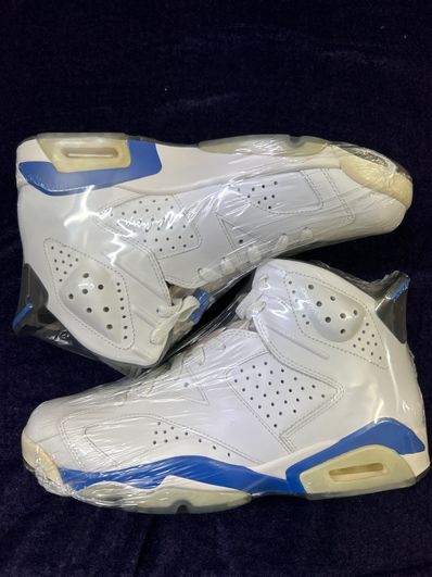 Air jordan 6 top retro sport blue