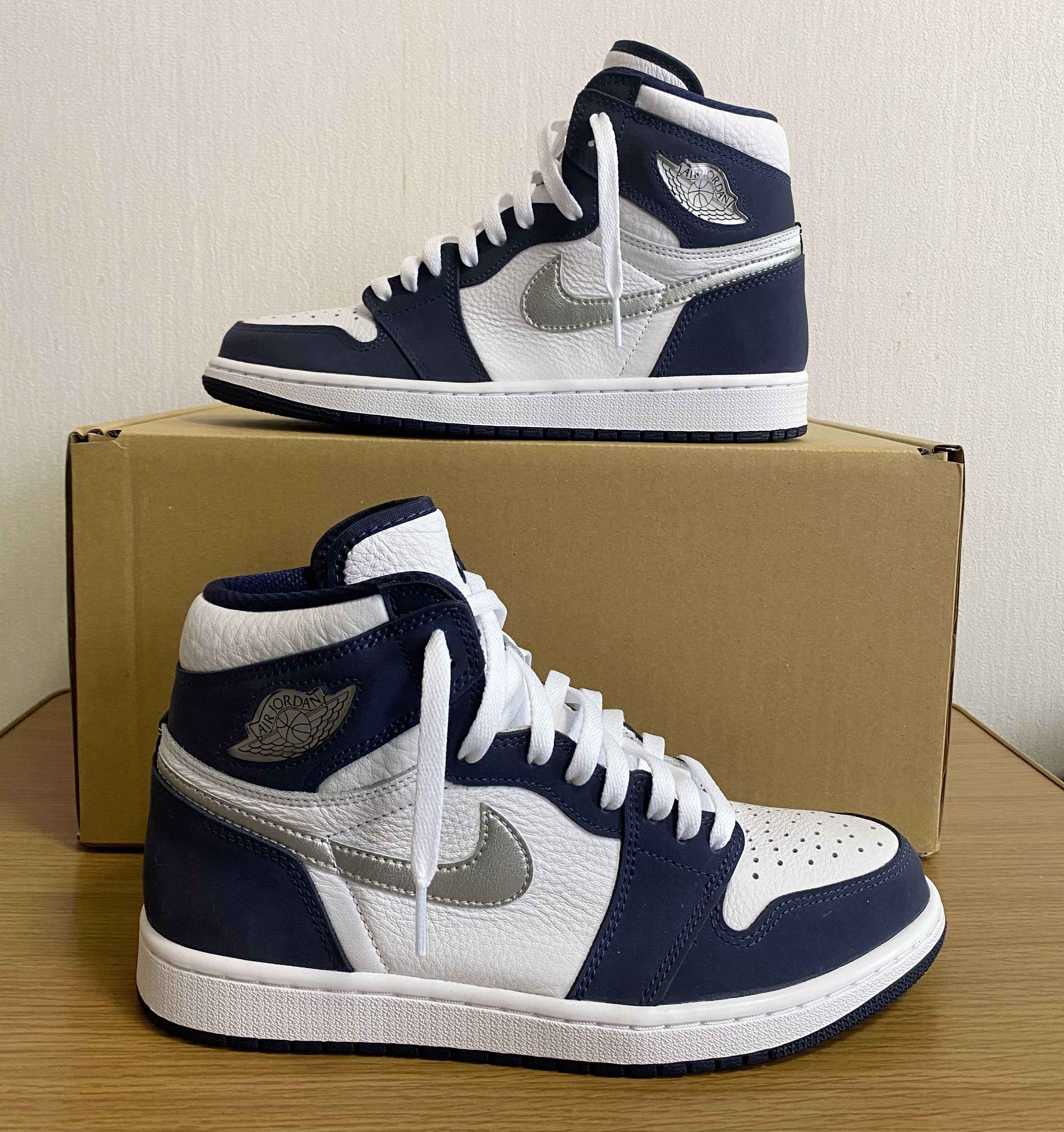 Nike Air Jordan 1 Retro High OG CO.JP "Midnight Navy"(2020)(ブリーフケース付き)