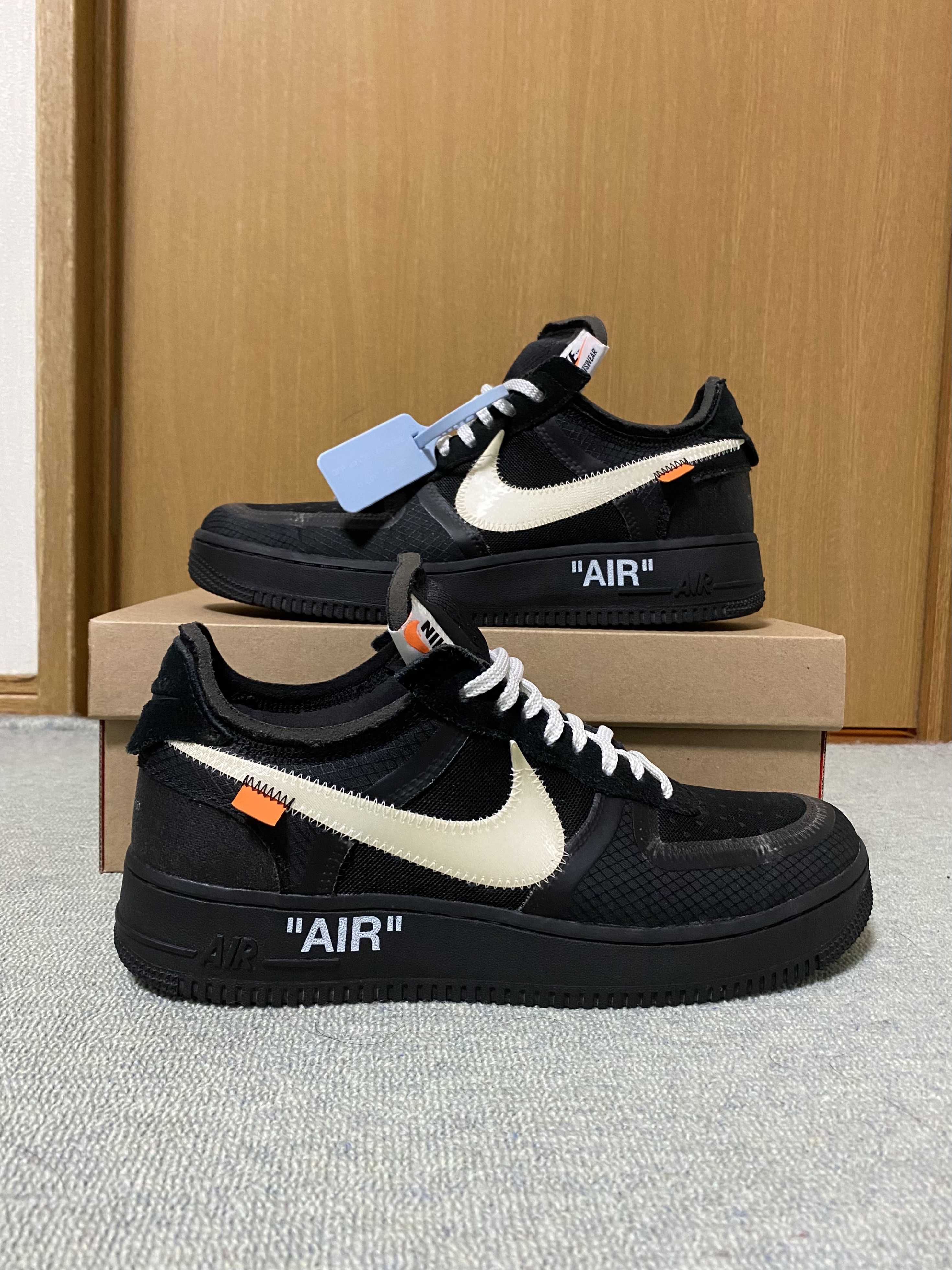 Off-White × Nike Air Force 1 Low "Black"