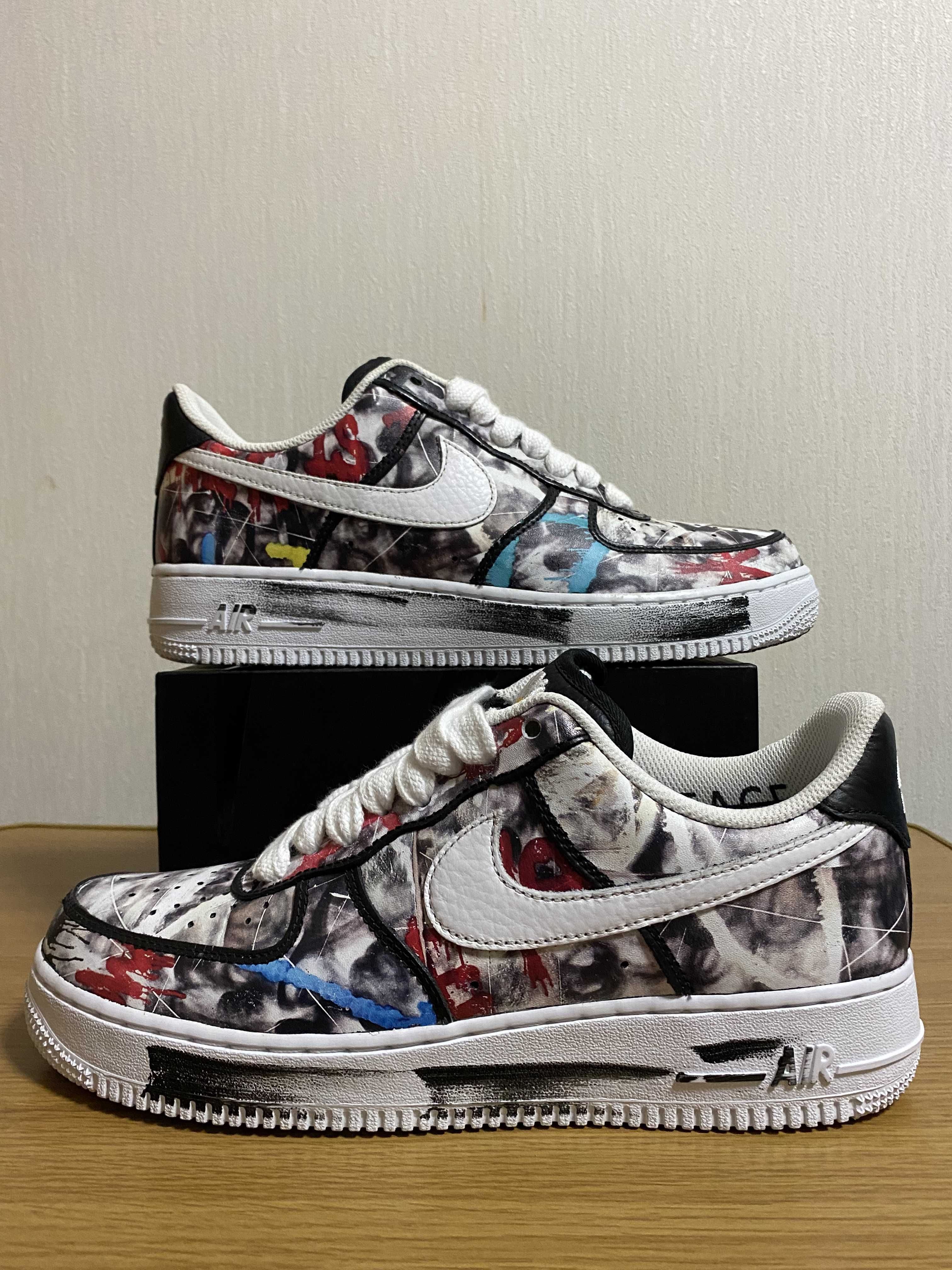 PEACEMINUSONE × Nike Air Force 1 Low Para Noise "Black" / G-DRAGON