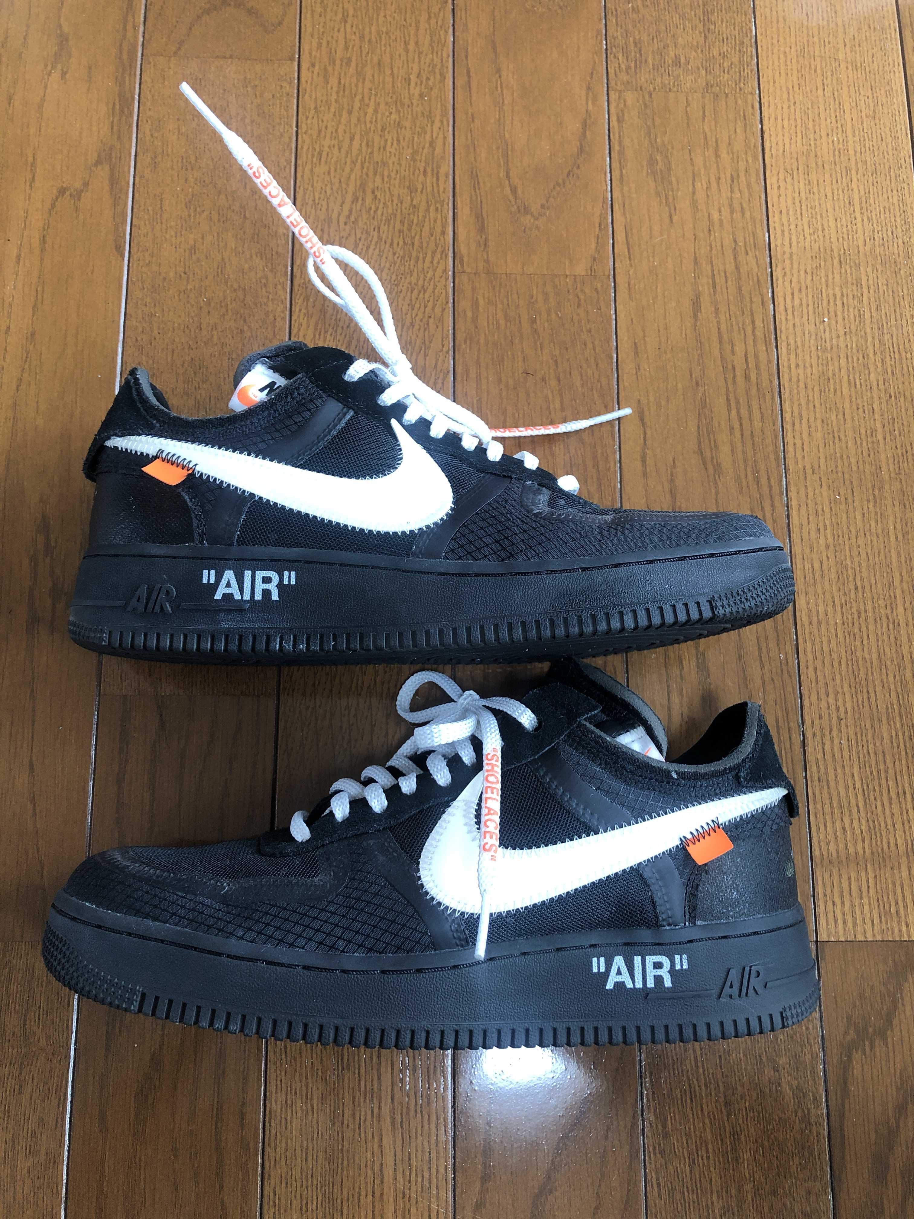 Off-White × Nike Air Force 1 Low "Black"
