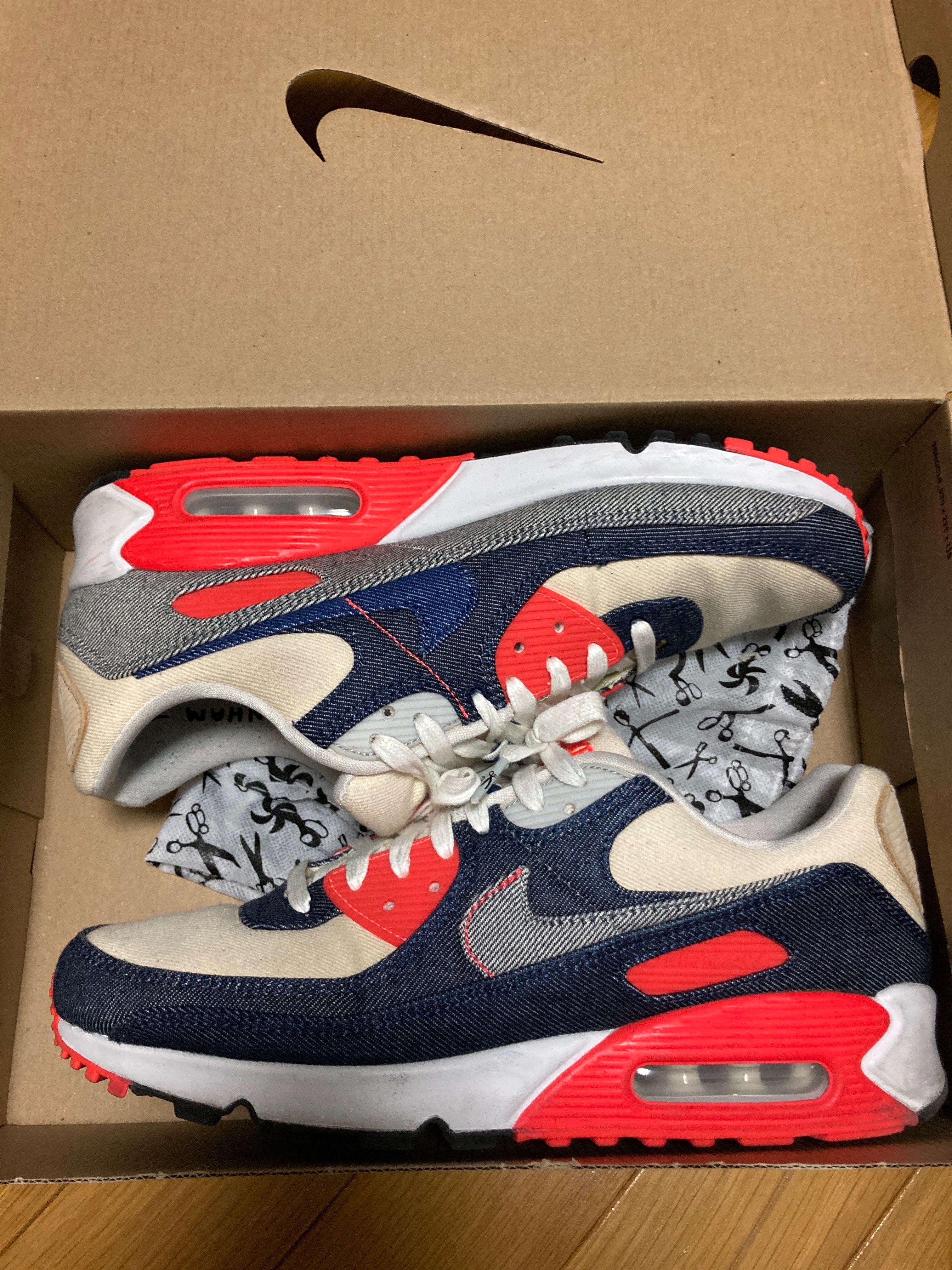 DENHAM × NIKE AIR MAX 90 "INFRARED"