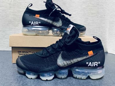 Off-White × Nike Air Vapormax "Black/Total Orange/Clear"