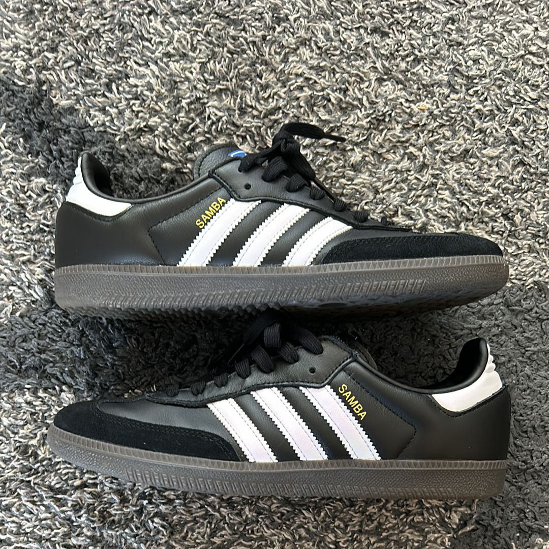adidas Samba OG "Core Black/Cloud White/Gum"