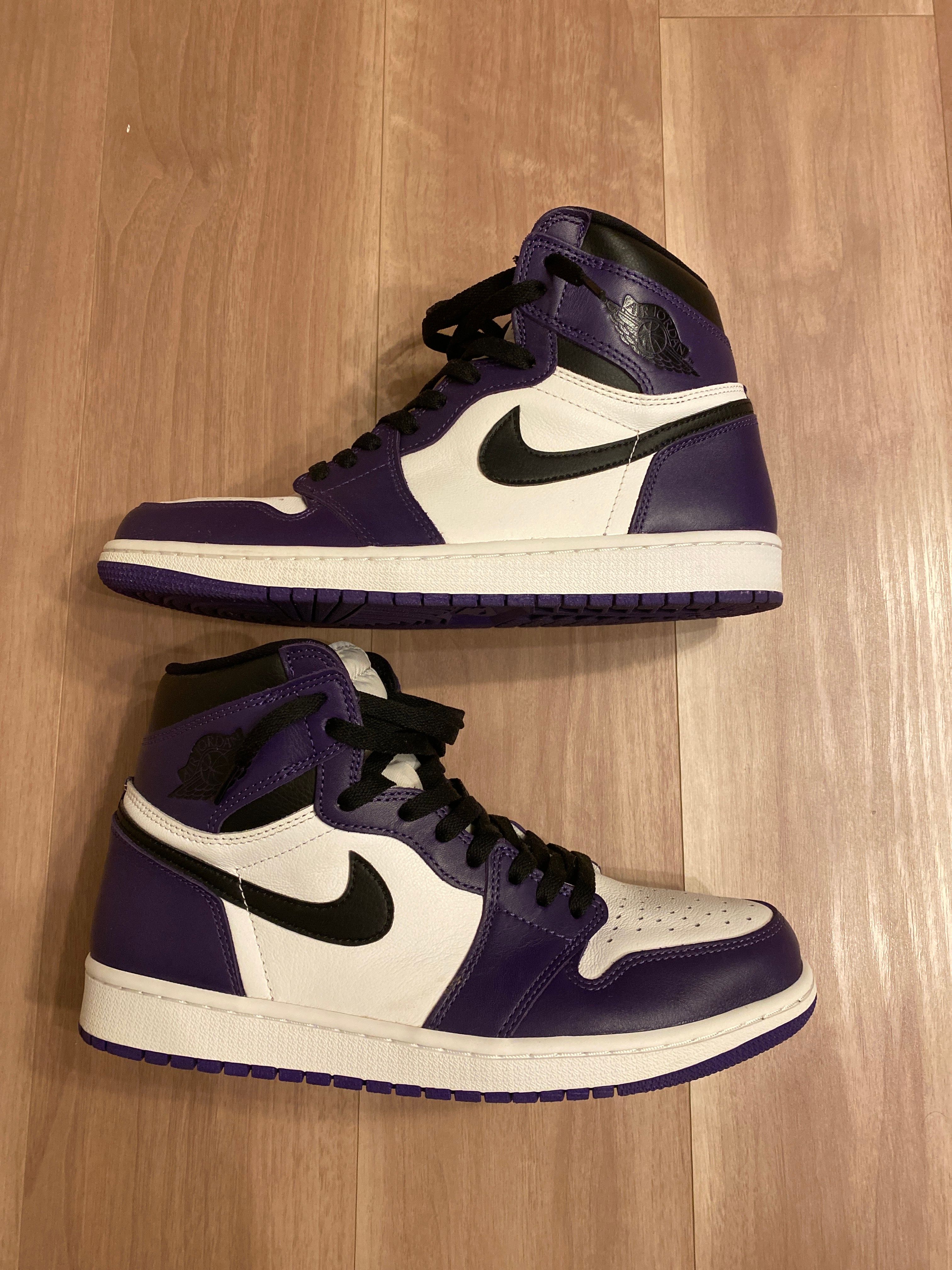 Nike Air Jordan 1 Retro High OG "Court Purple White/Black" (2020)