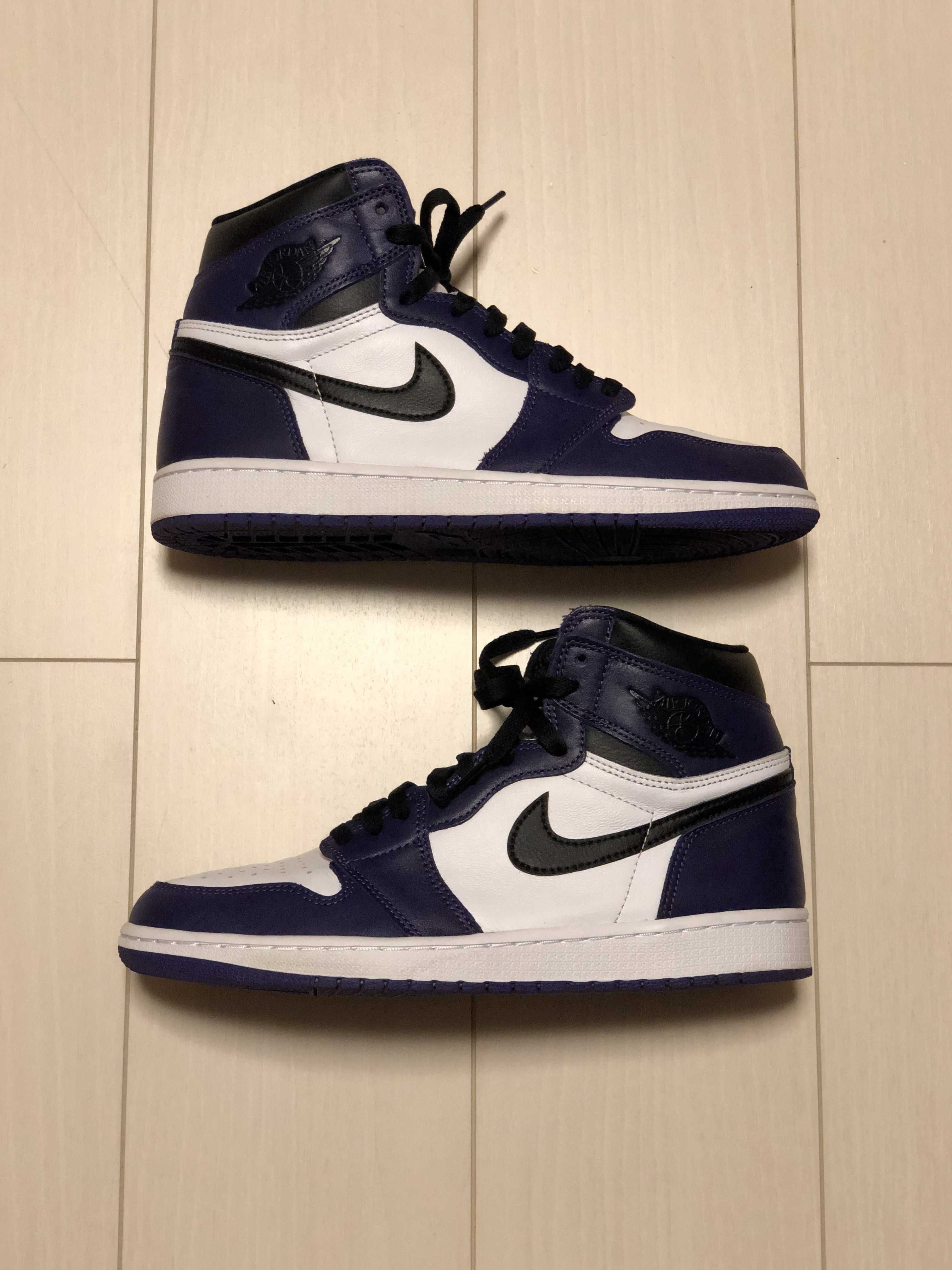Nike Air Jordan 1 Retro High OG "Court Purple White/Black" (2020)