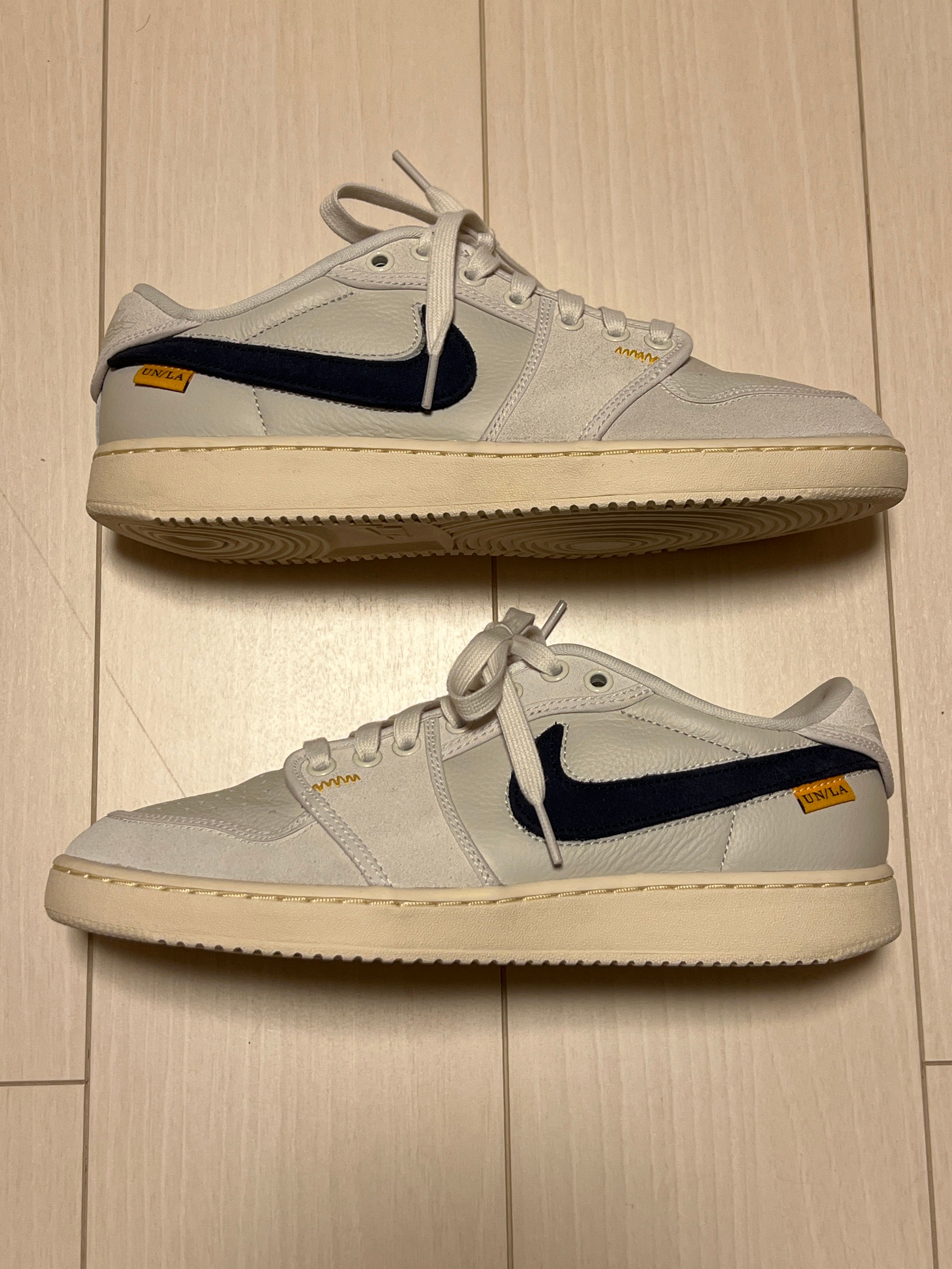 UNION × Nike Air Jordan 1 Low KO "Sail Leather"