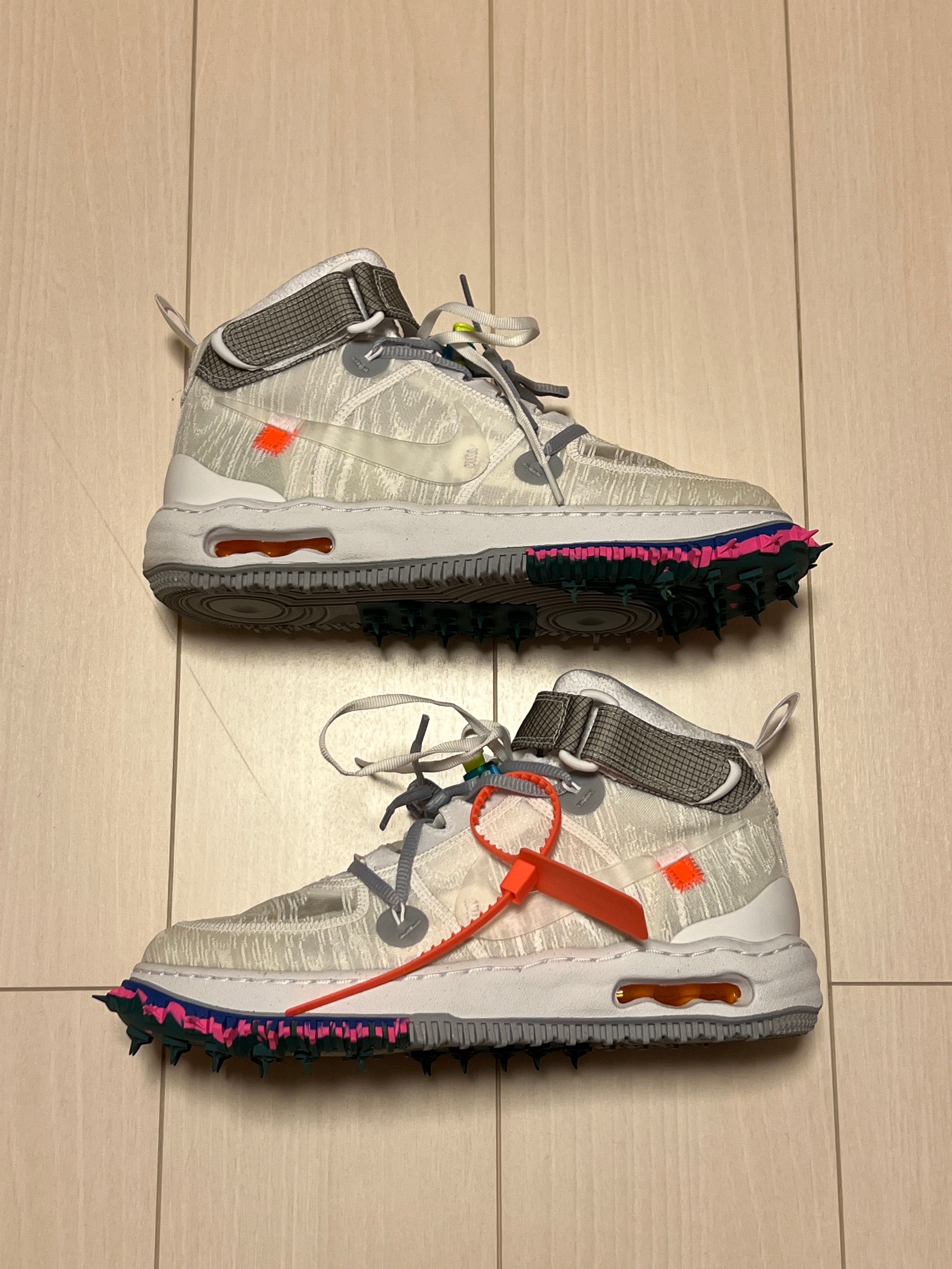 Off-White × Nike Air Force 1 Mid "White"