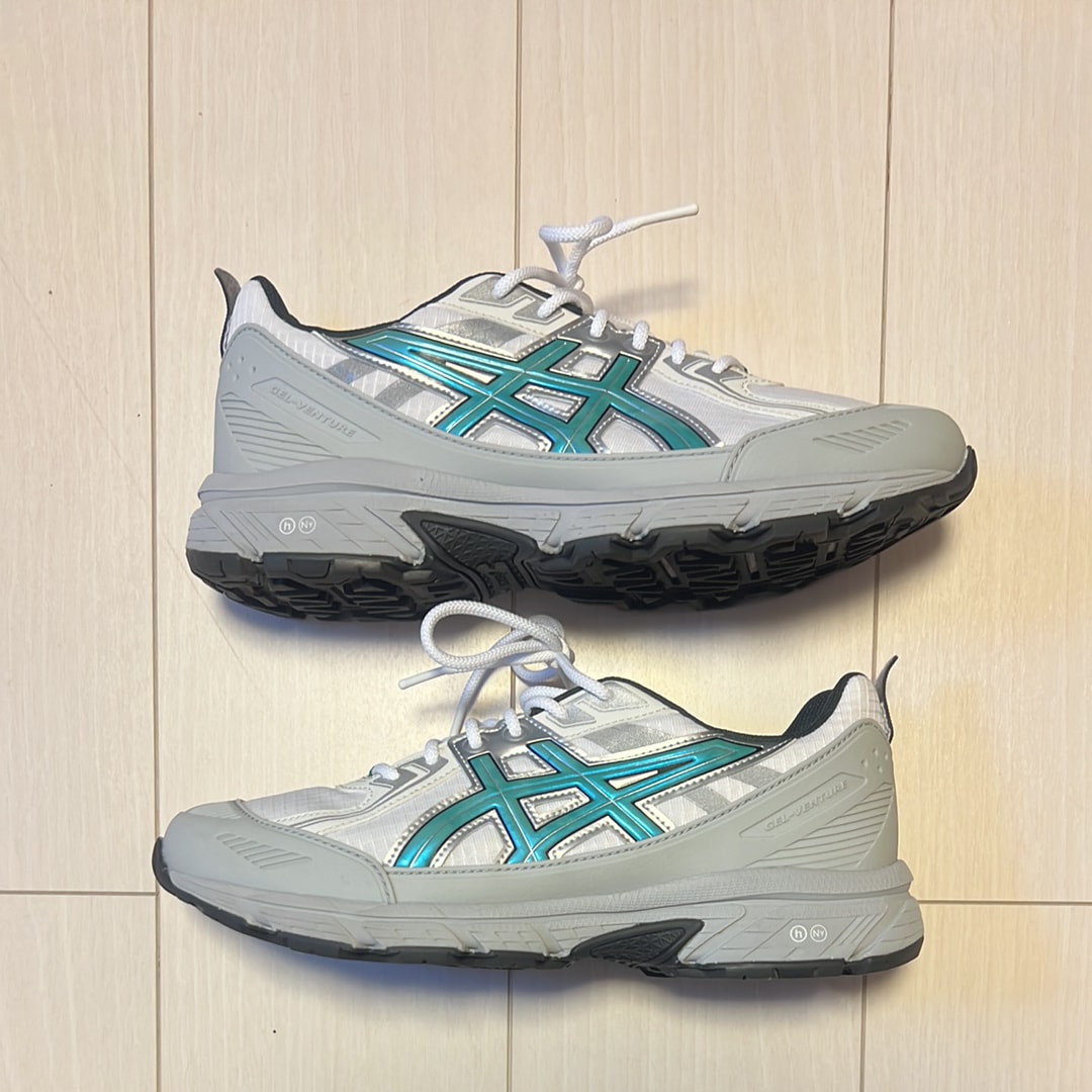 Hidden NY × Asics Gel-Venture 6 Shield "White/Wasabi"
