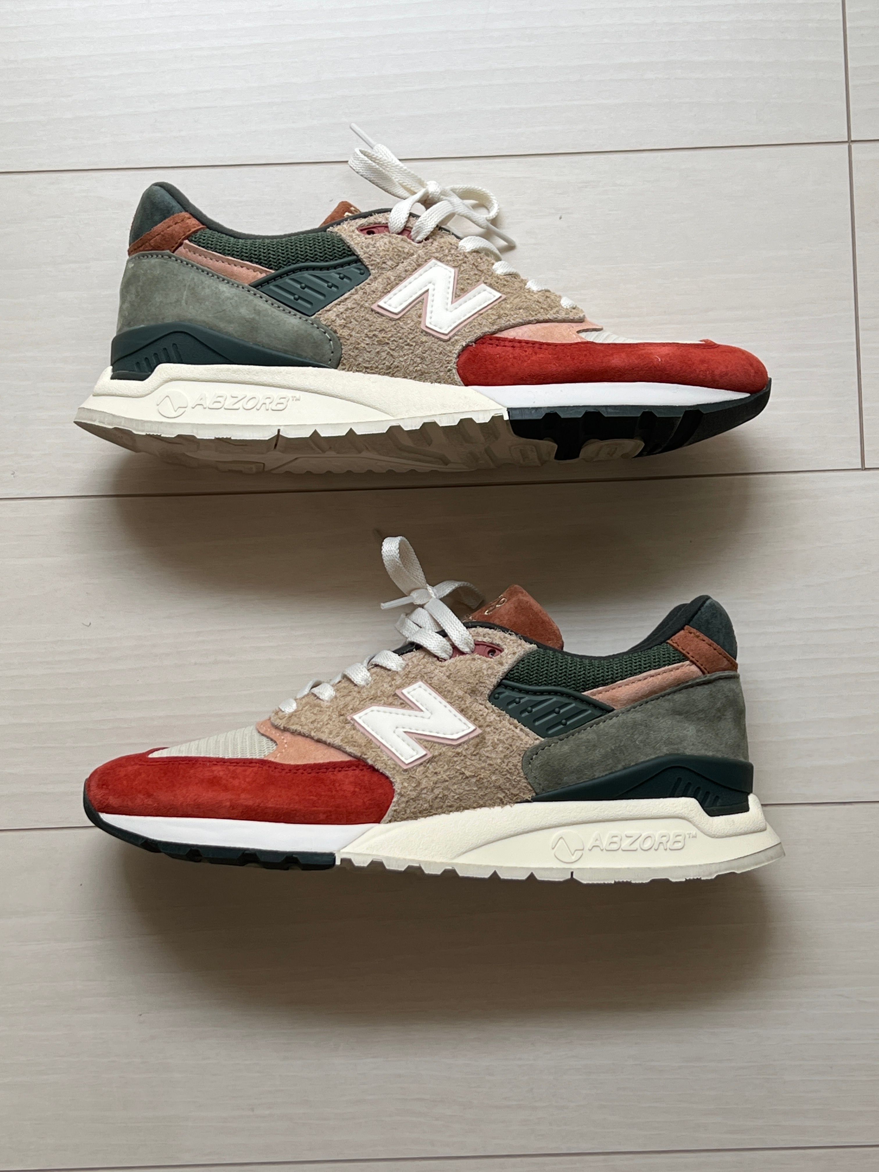 KITH Ronnie Fieg and the Frank Lloyd Wright Foundation × New Balance 998 "Beige/Chutney"