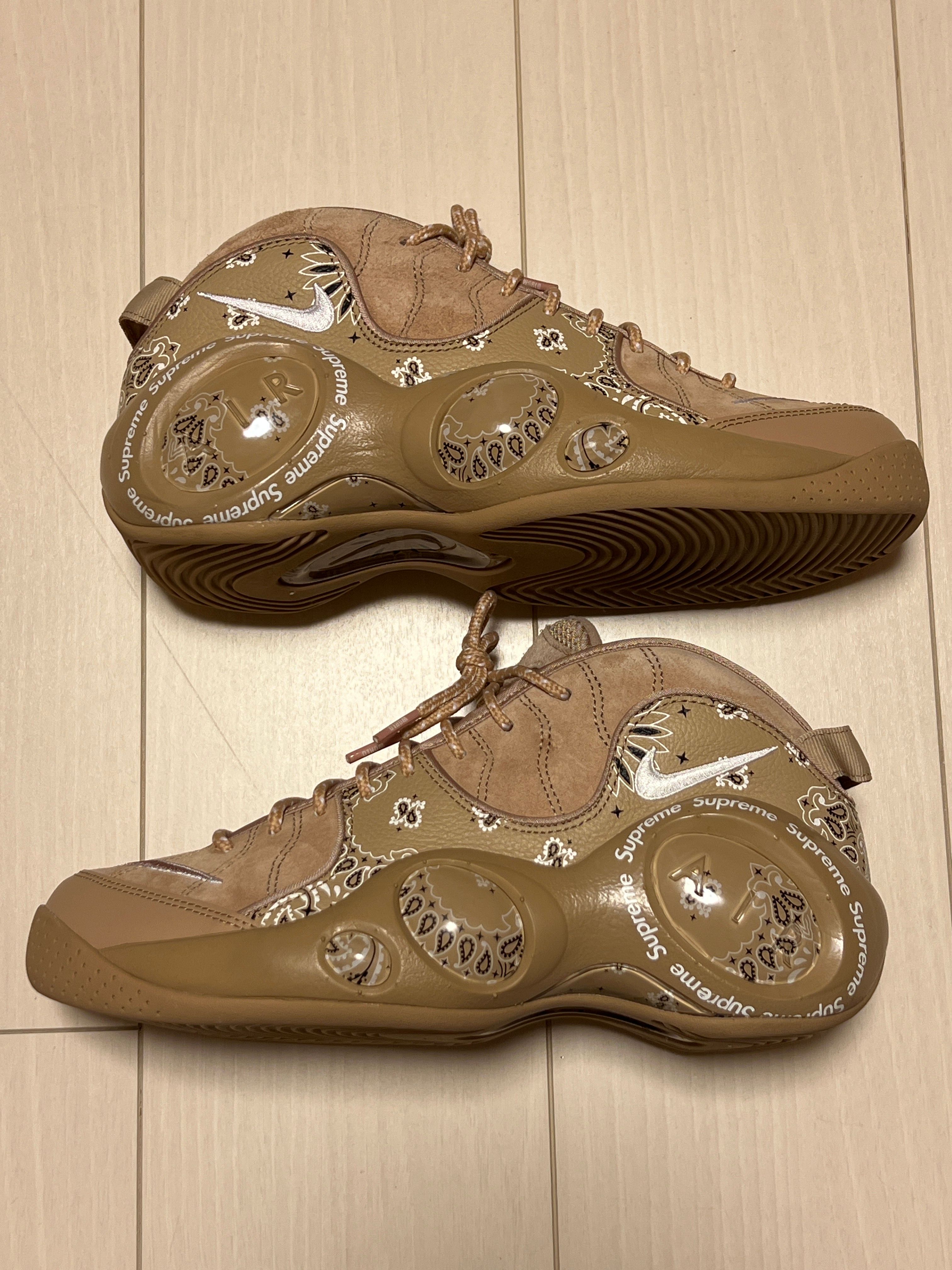 Supreme × Nike Air Zoom Flight 95 SP "Hemp/White"