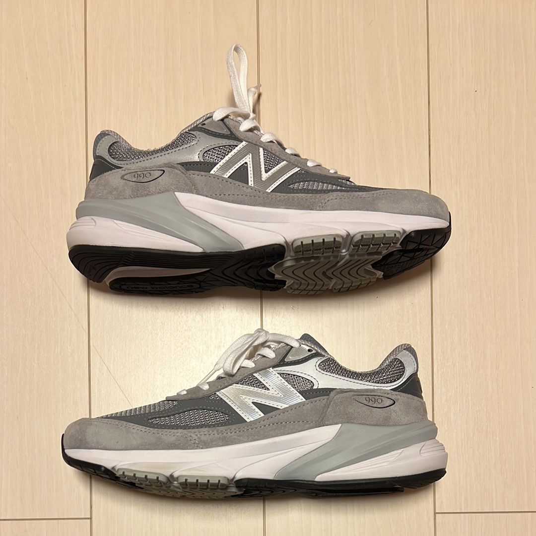 New Balance 990V6 "Gray" (Heel Logo NB)